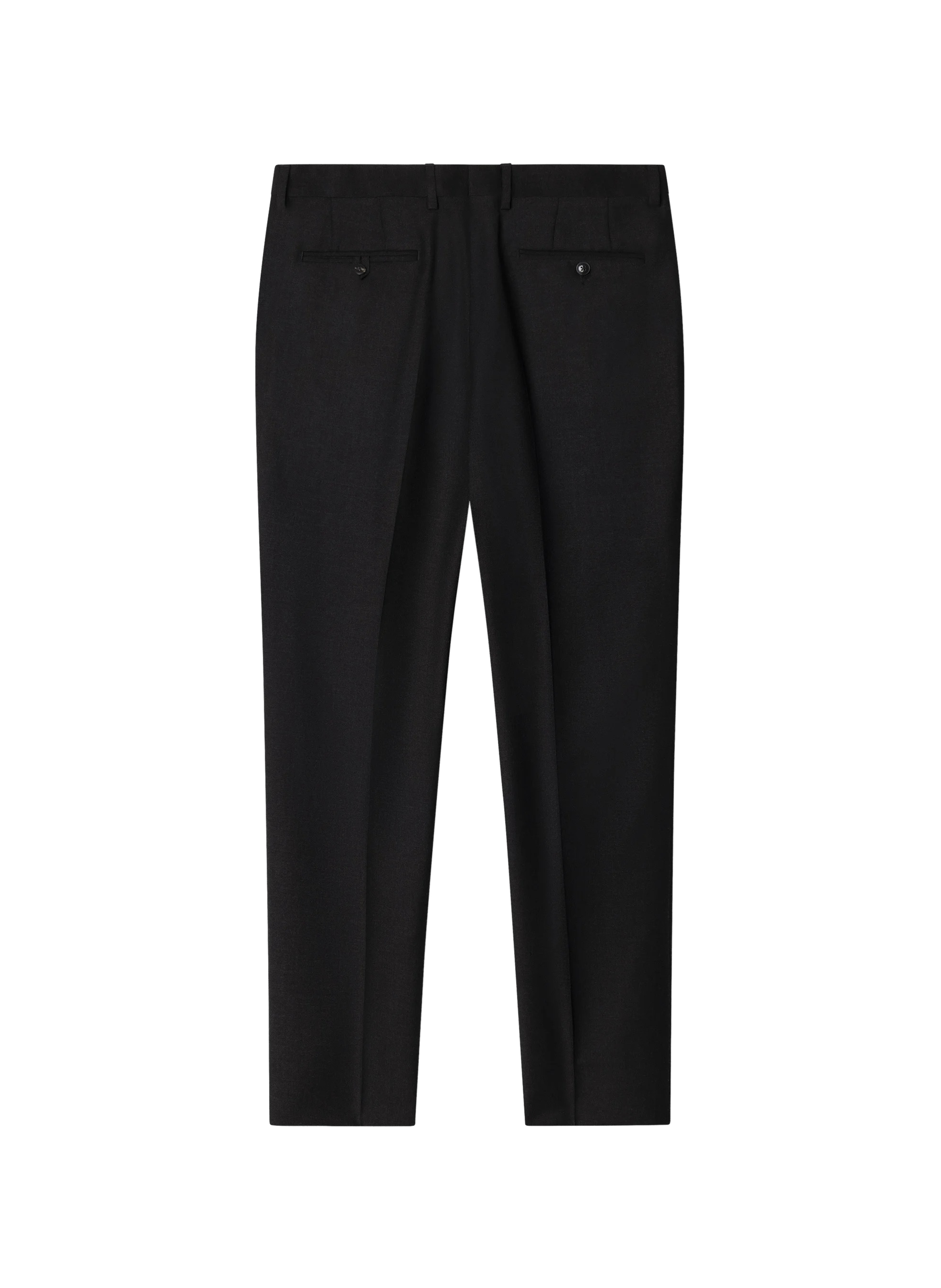 Pantalon de costume ajusté en laine HACKETT Gris