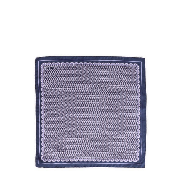 Pochette de costume à motif en soie Pochette de costume à motif en soie