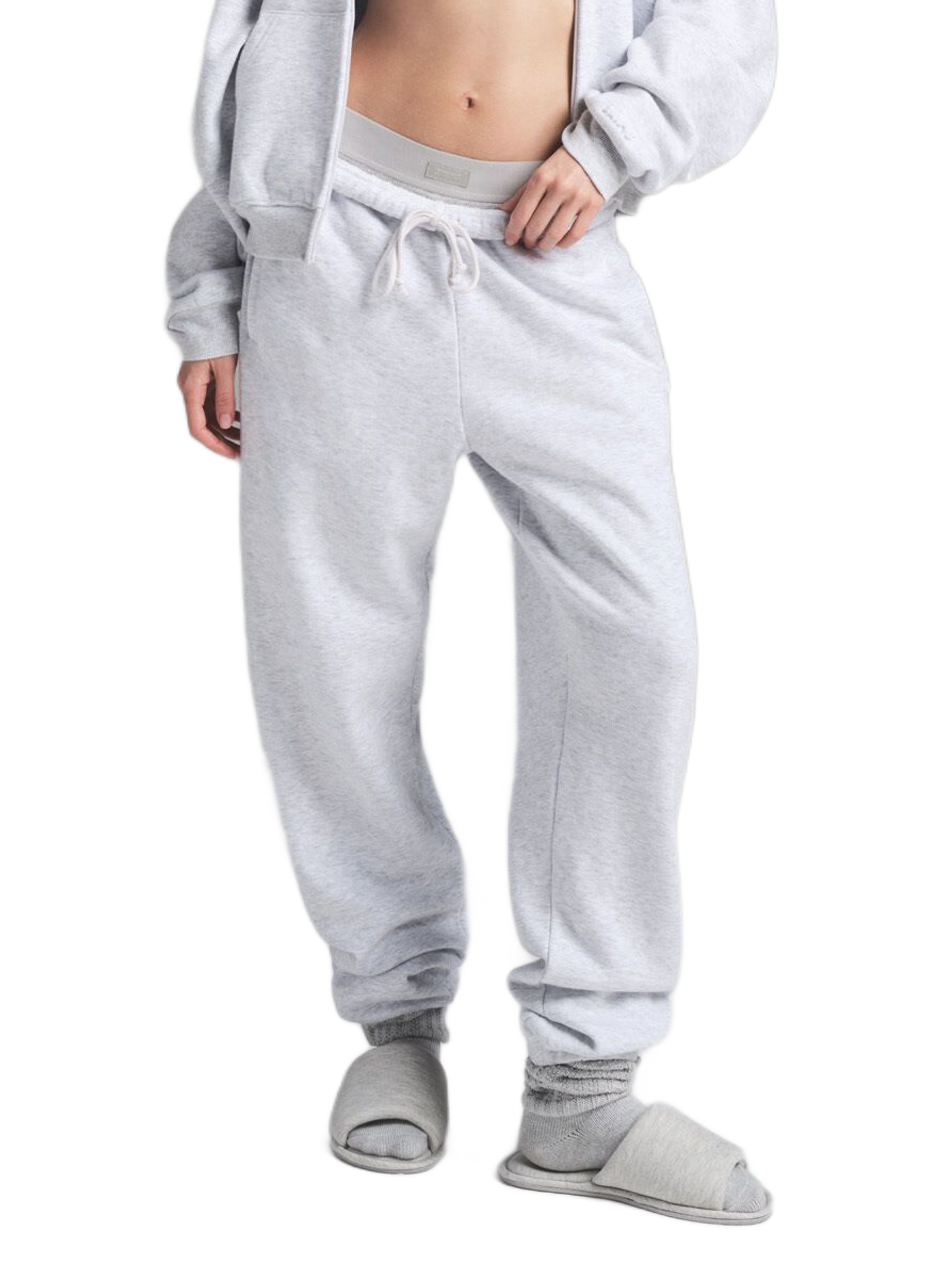 Cotton-blend joggers SKIMS Grey