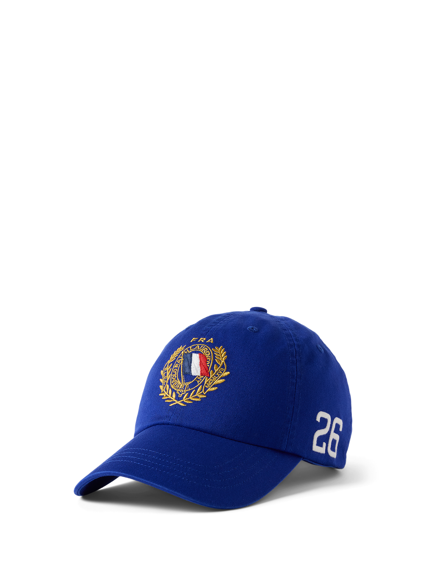 Cotton baseball cap with embroidered logo  POLO RALPH LAUREN Purple