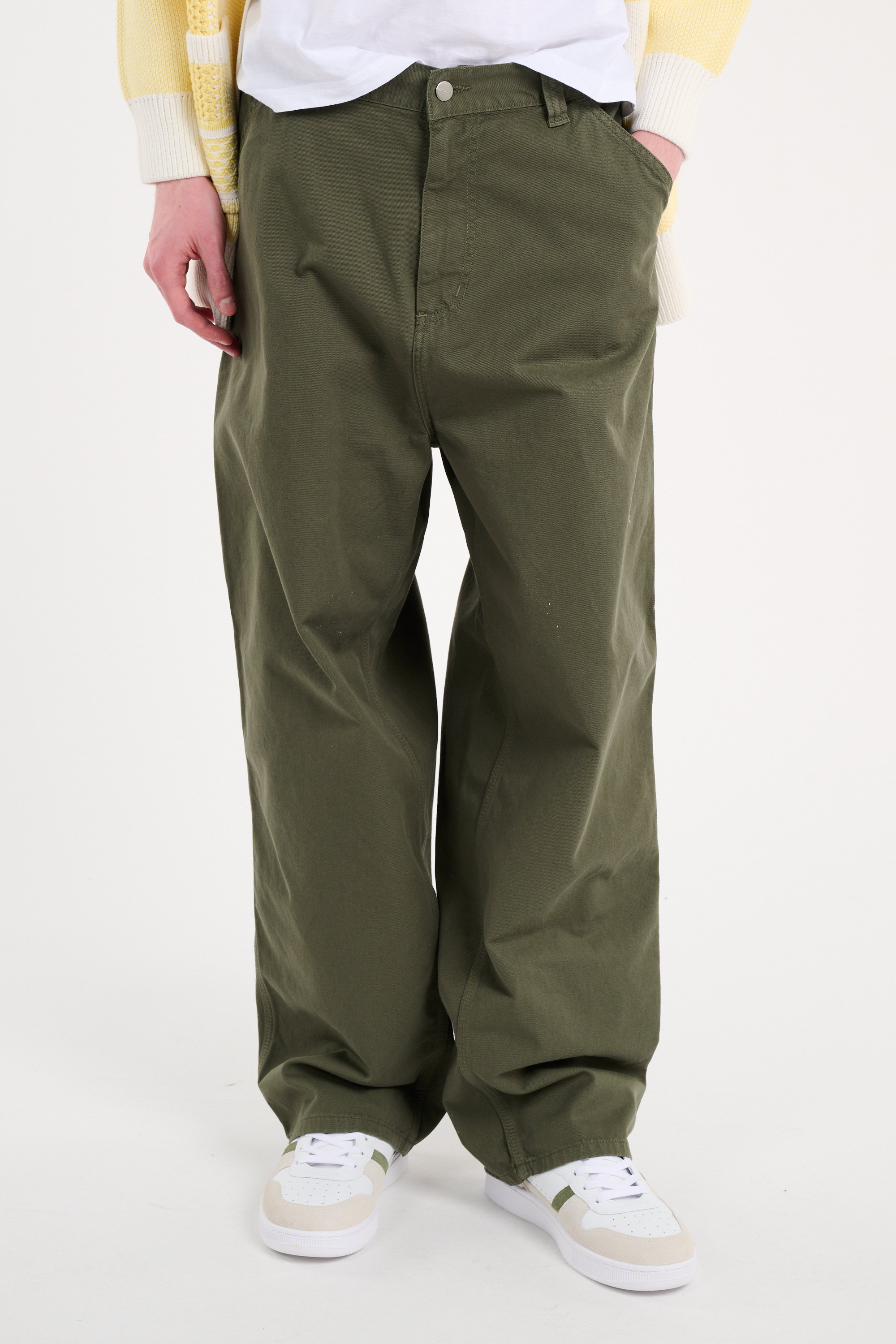 Pantalon og single knee pant CARHARTT WIP Vert