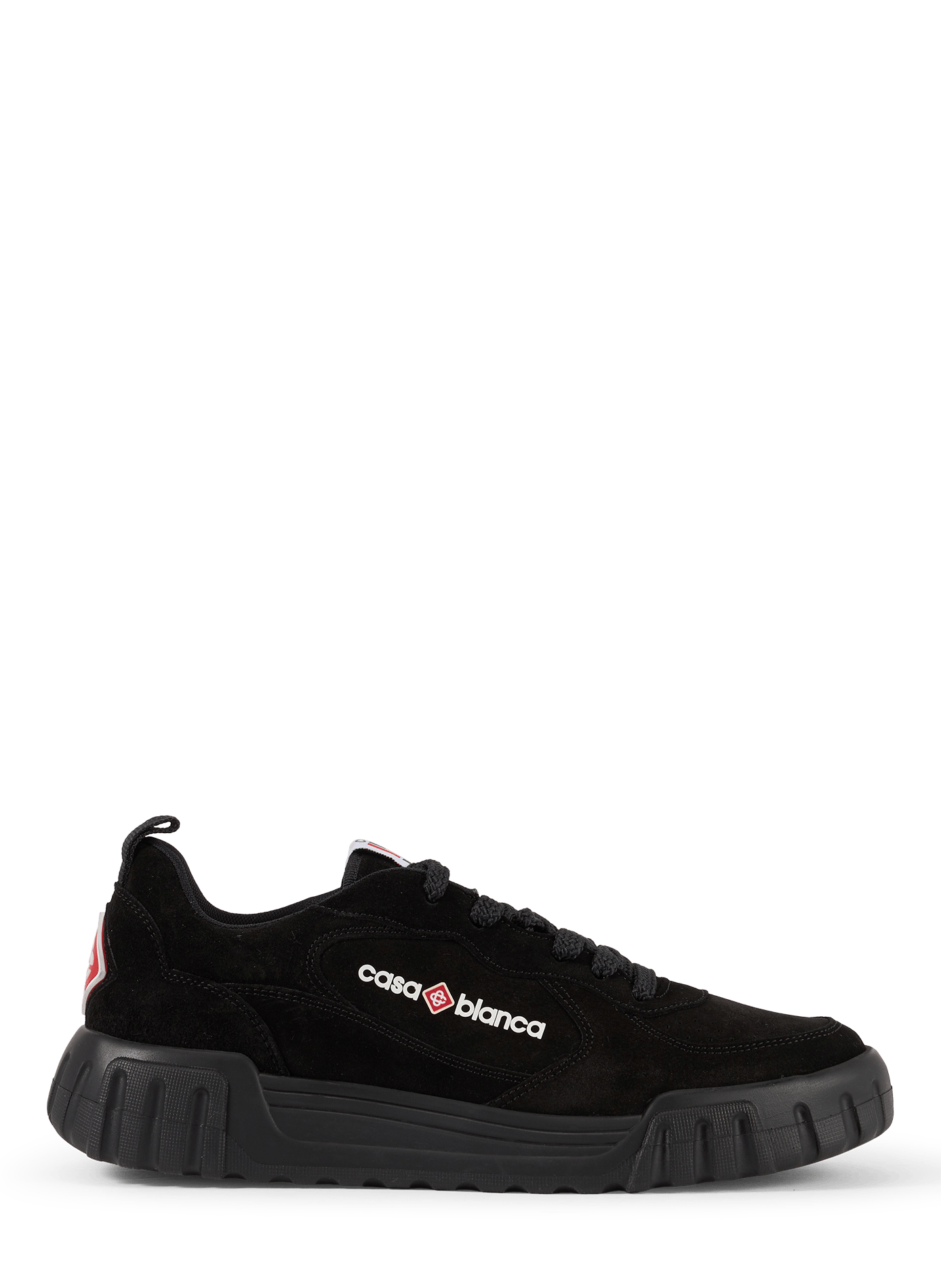 Zapatillas bajas de cuero CASABLANCA PARIS Negro