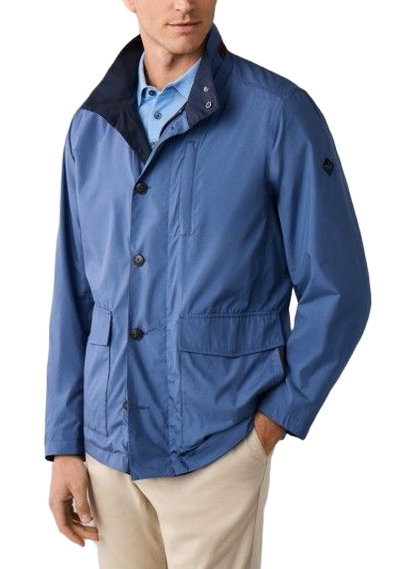 Veste à col montant | Blau HACKETT Herren