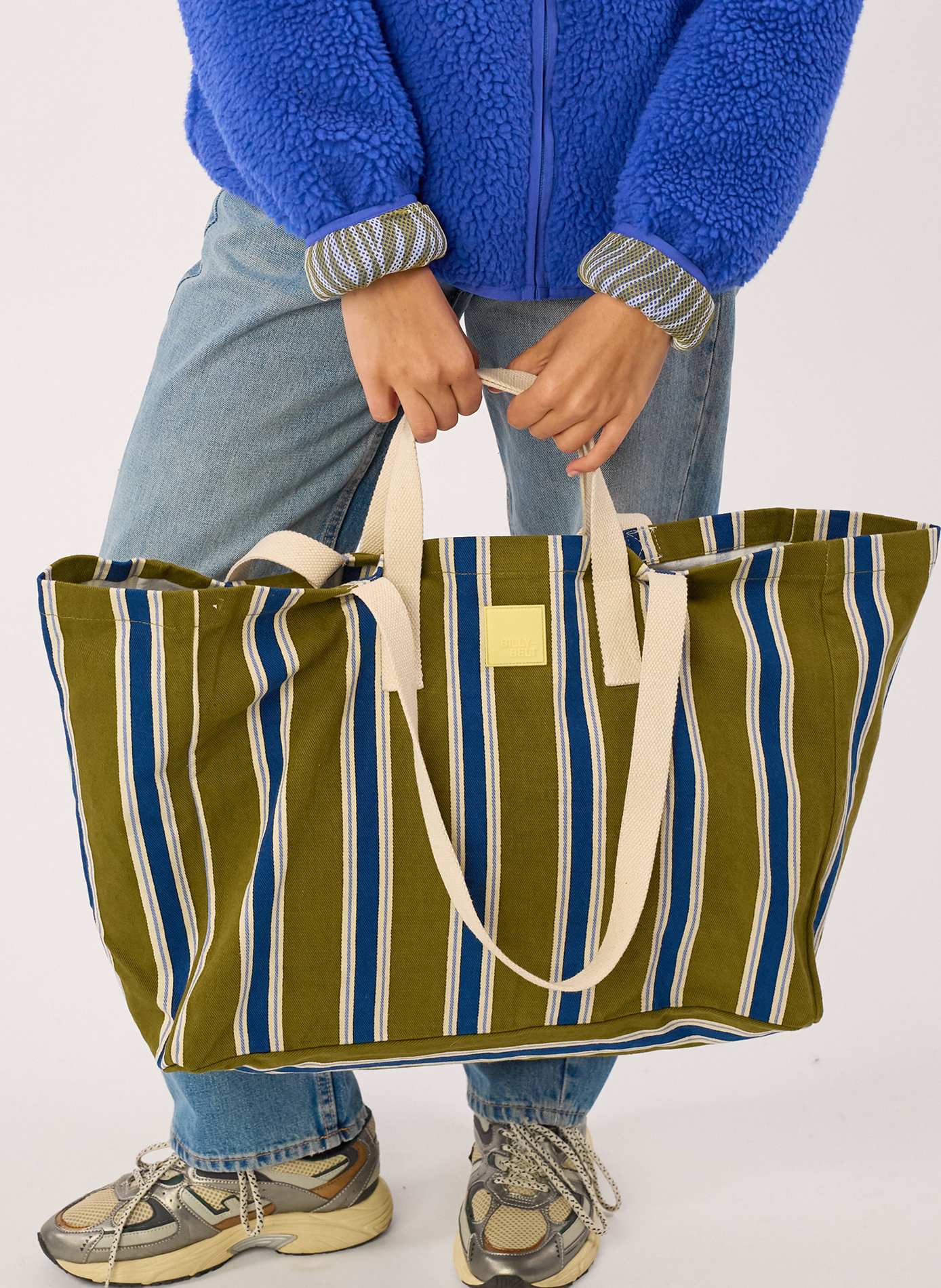Sac cabas en coton biologique BILLYBELT Kaki