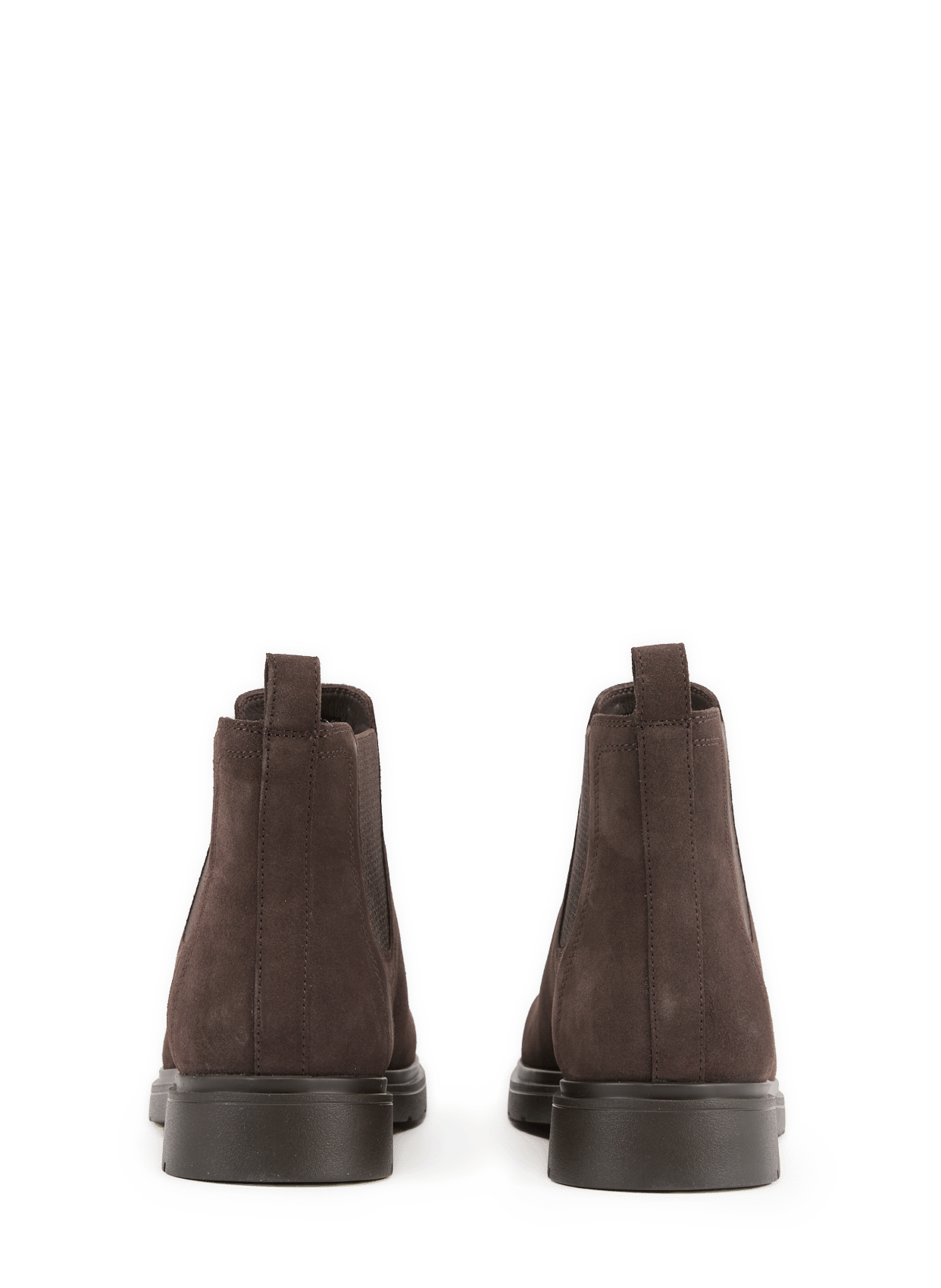 Leather ankle boots GEOX Brown