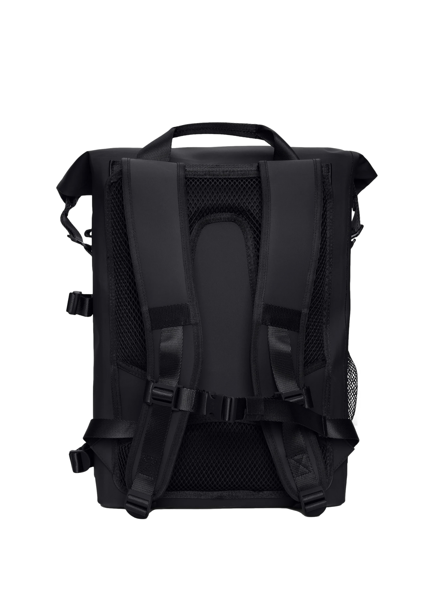 Waterproof zippered backpack RAINS Black