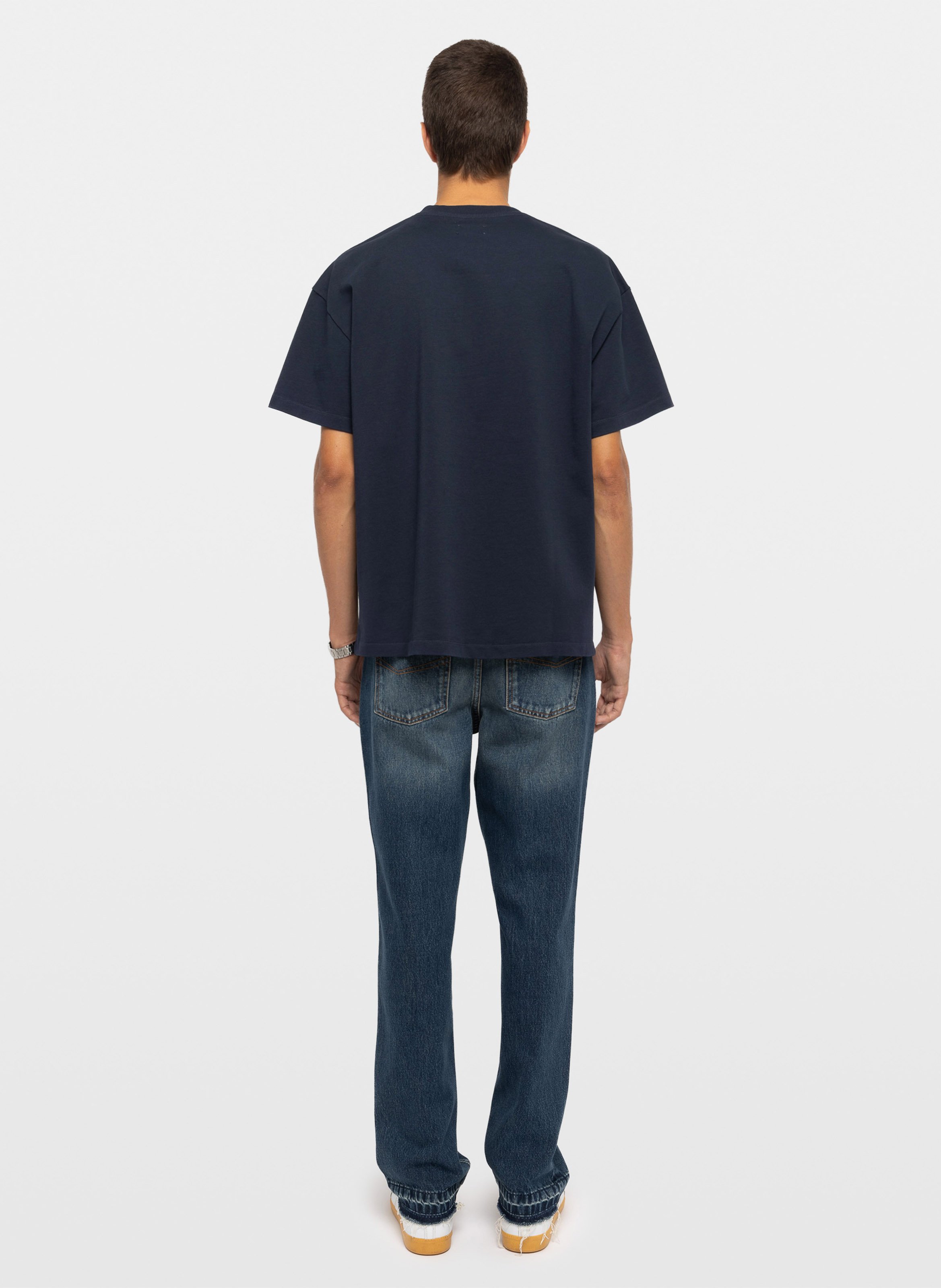 Tee-shirt oversize en coton bio teddy ZADIG&VOLTAIRE Bleu