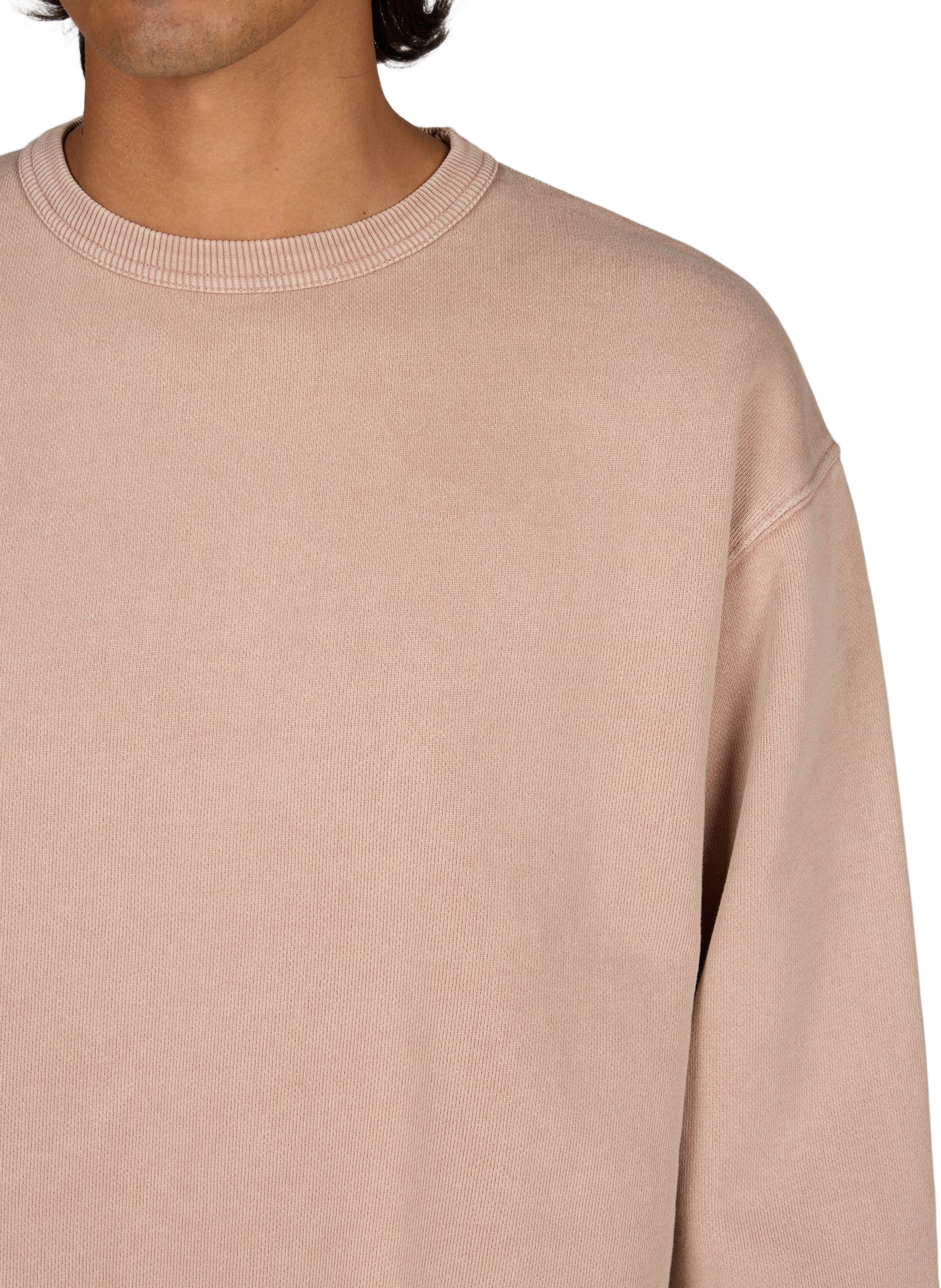 Round neck cotton sweatshirt BELLEROSE Beige