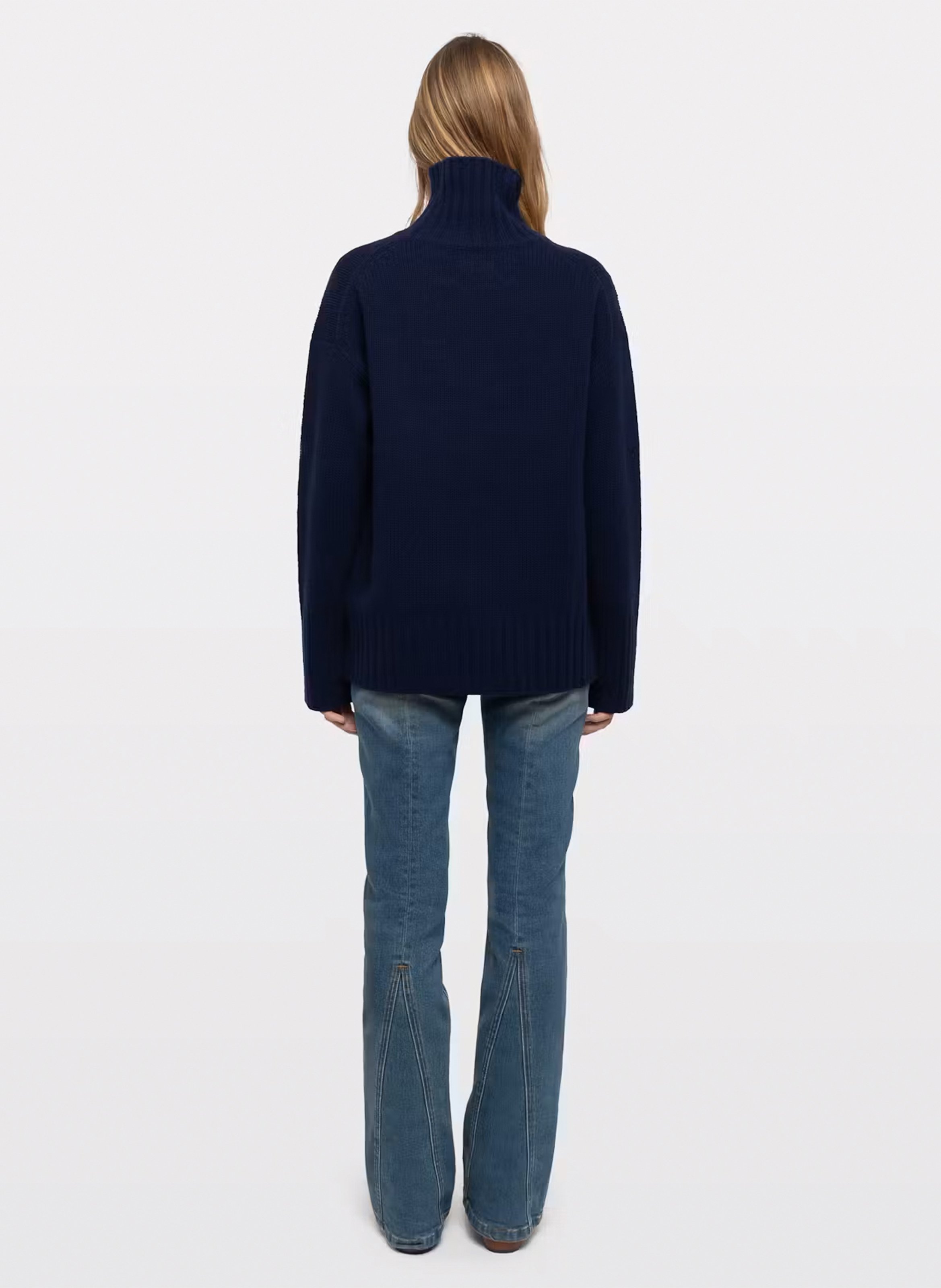 Coltrui met Solma-print van wol ZADIG&VOLTAIRE Blauw
