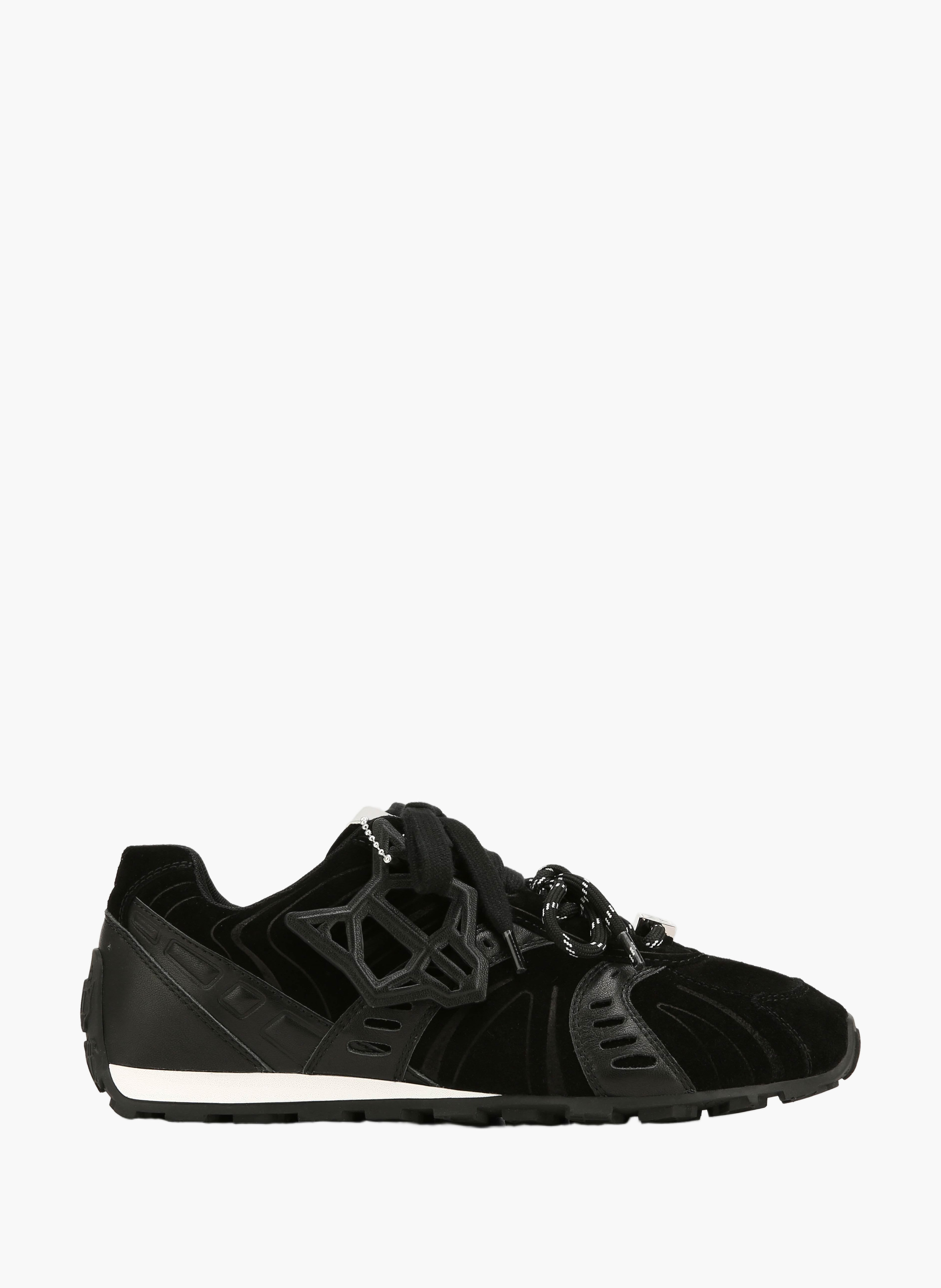 Lapse-sneakers van suède NAKED WOLFE Zwart