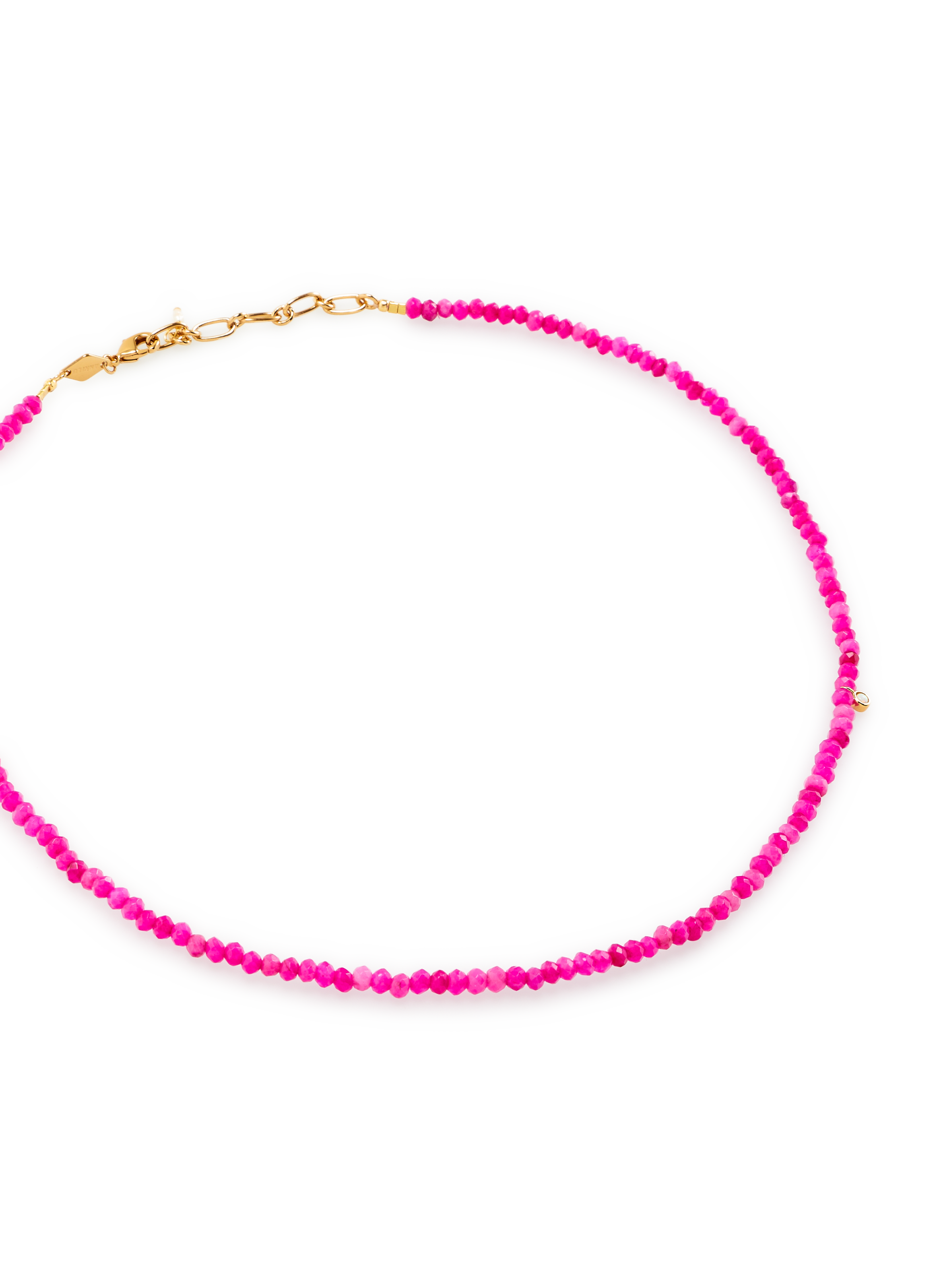 Pump Up The Jam necklace ANNI LU Pink