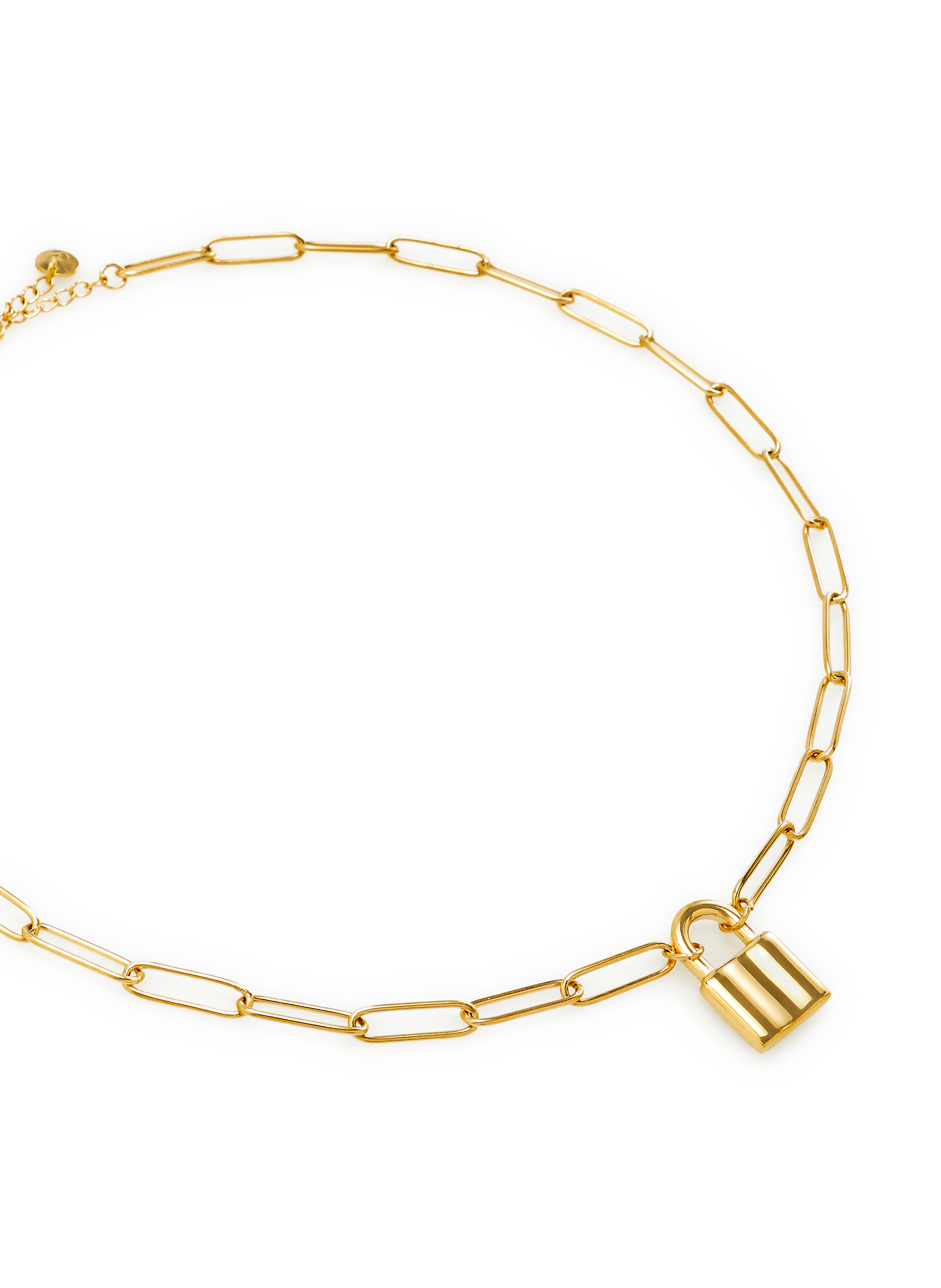 Collier pendentif cadenas