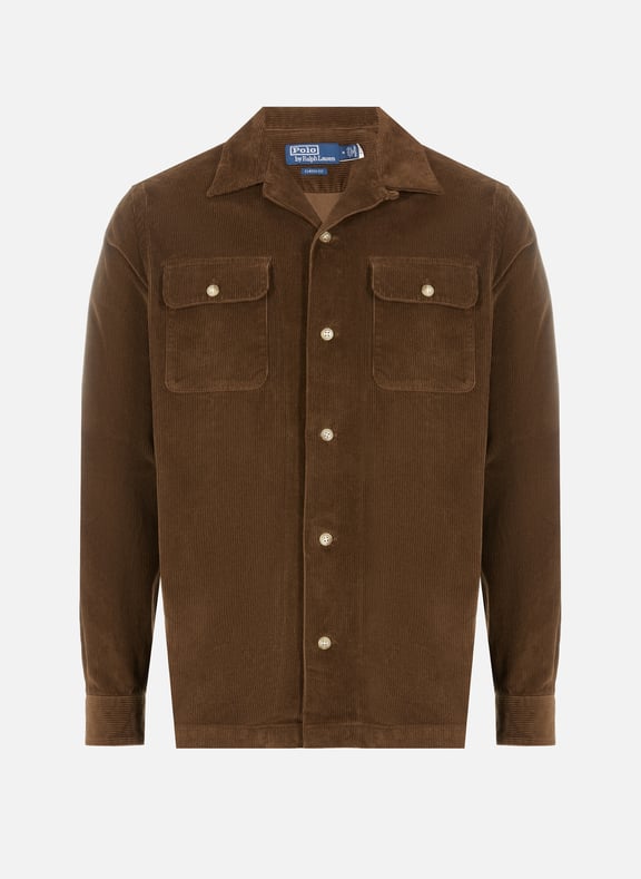 Chemise en velours côtelé Marron by POLO RALPH LAUREN POLO RALPH LAUREN Chemise en velours côtelé Marron