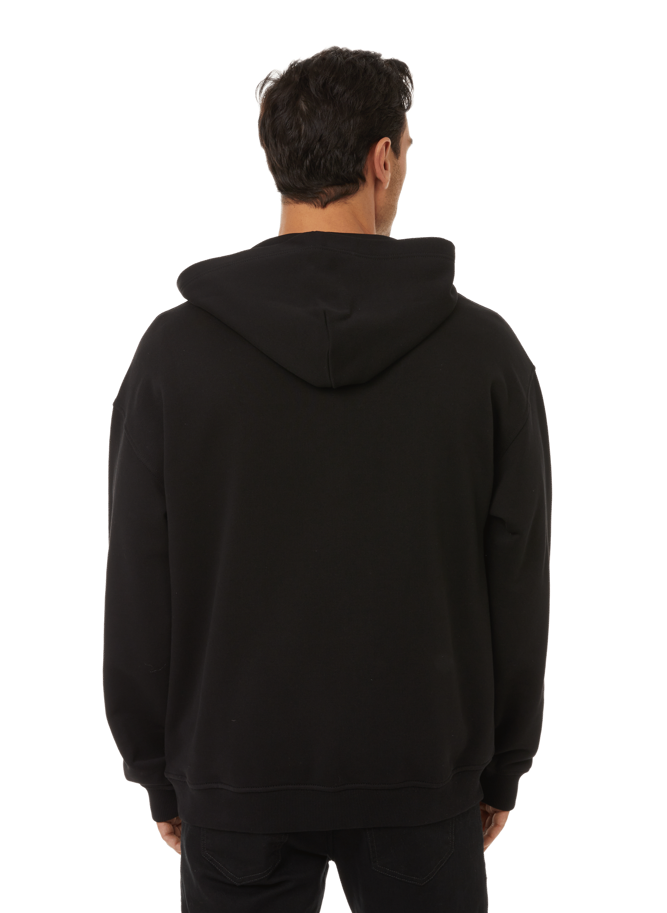 Hoodie en coton  DIESEL Noir