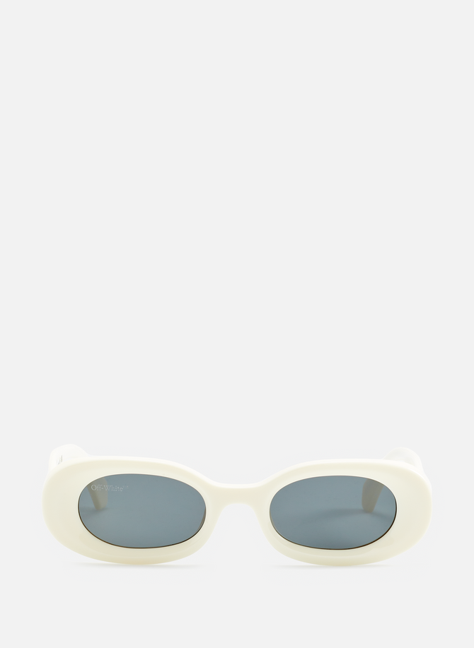 OFF-WHITE Ovale Sonnenbrille