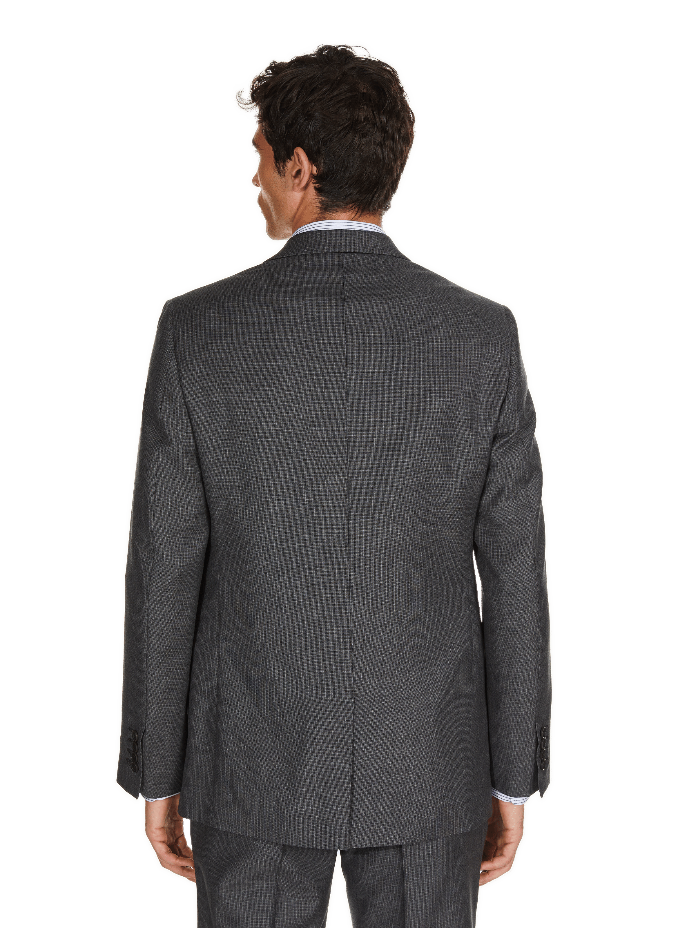 Veste de costume Elie en laine  Gris