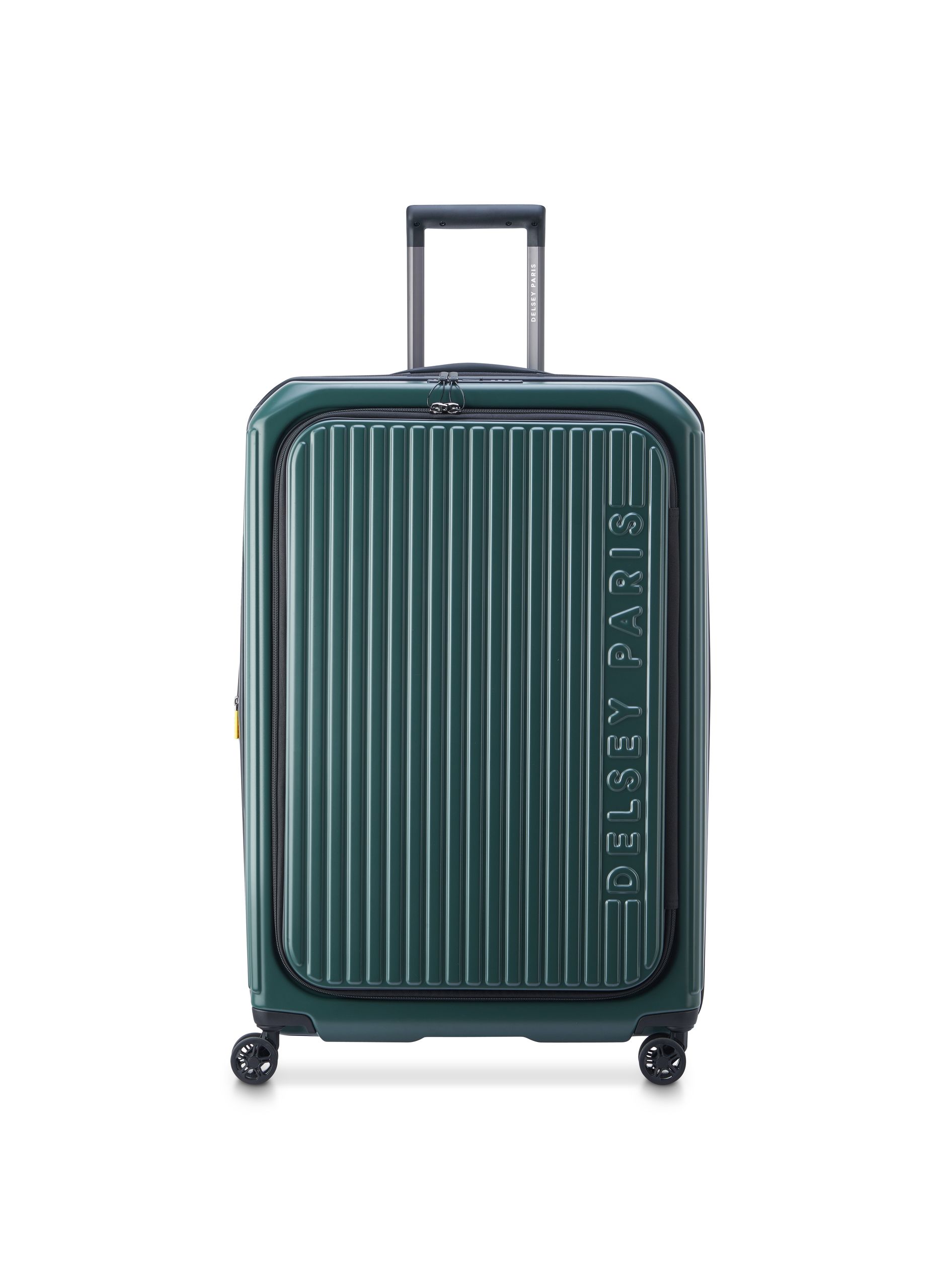 Valise soute rigide taille xl - securitime zip DELSEY PARIS Vert
