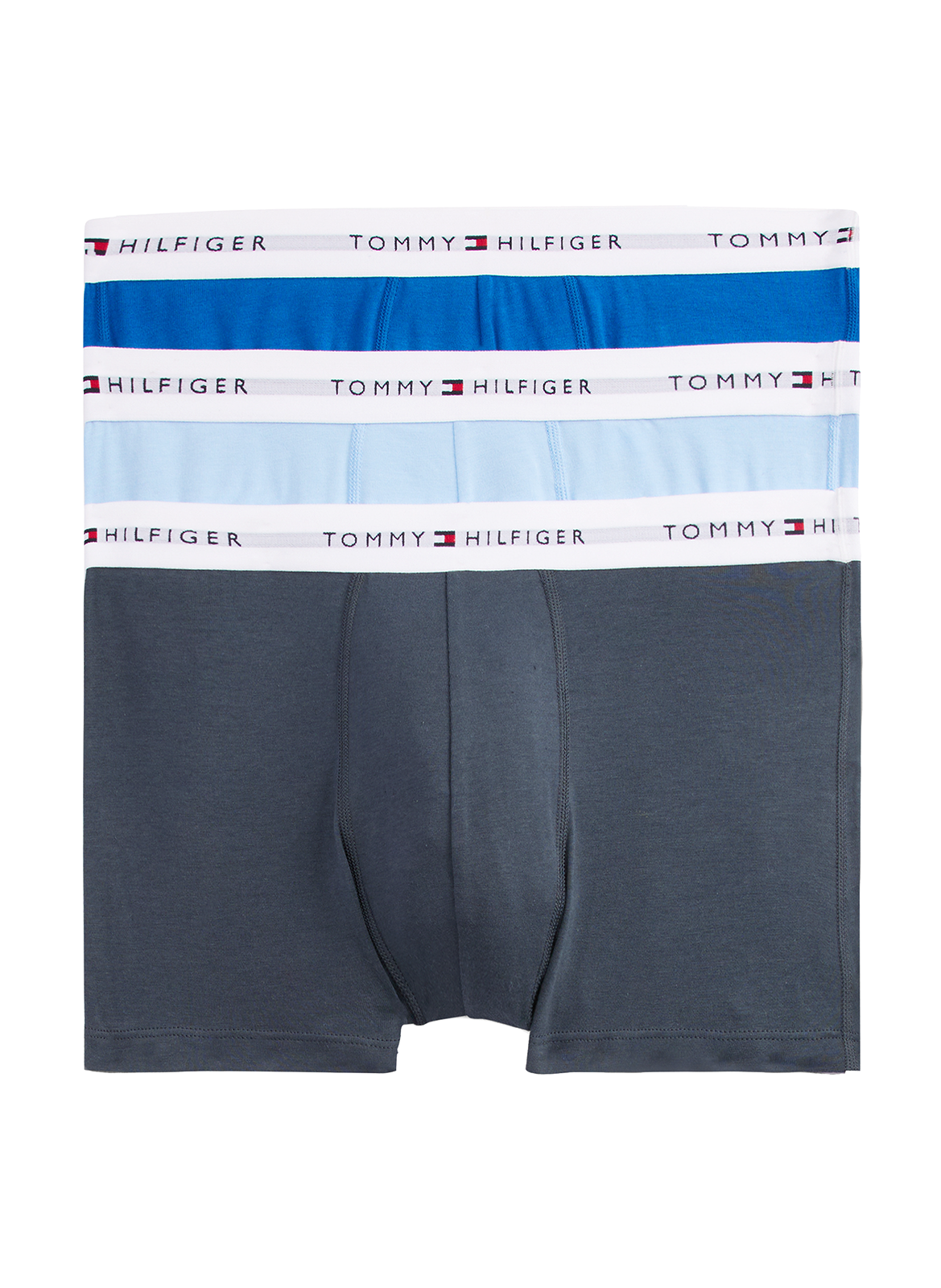 TOMMY HILFIGER Lot de 3 boxers en coton Multicolore
