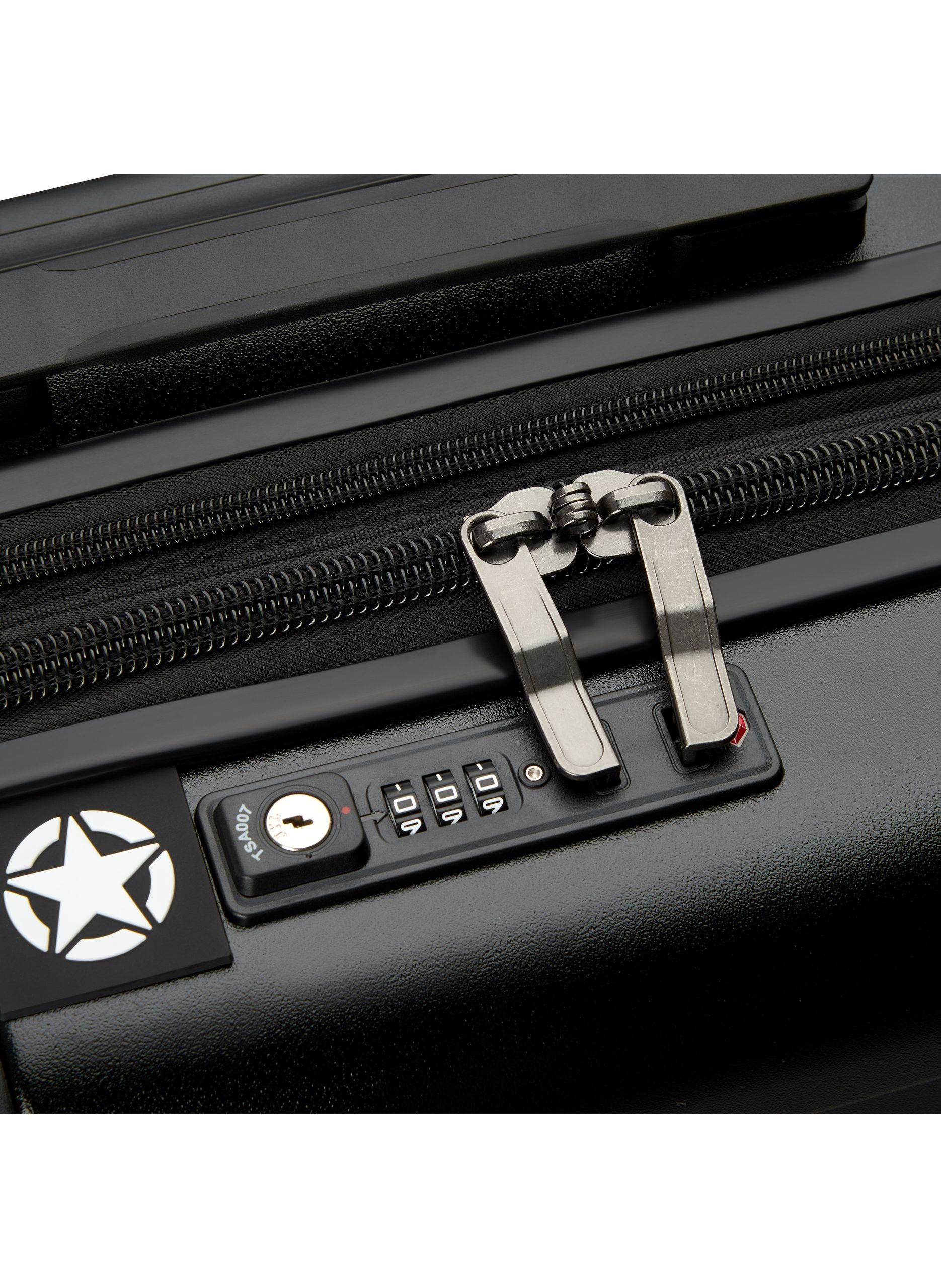 Valise cabine rigide taille s - jh002b JEEP Noir