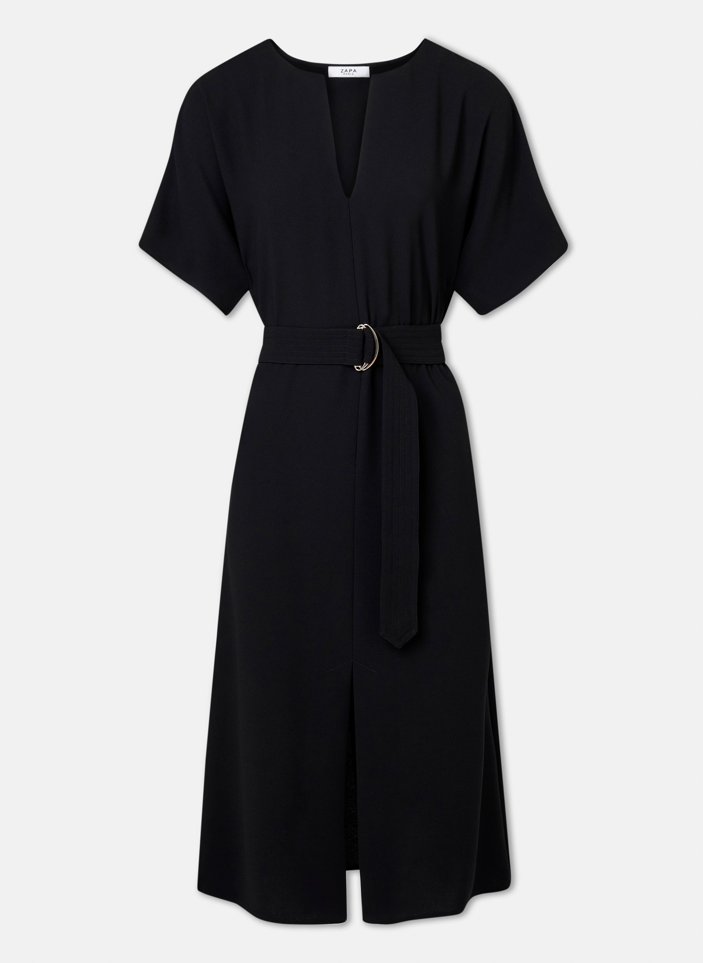 Robe noir fluide - rafaelle ZAPA Noir