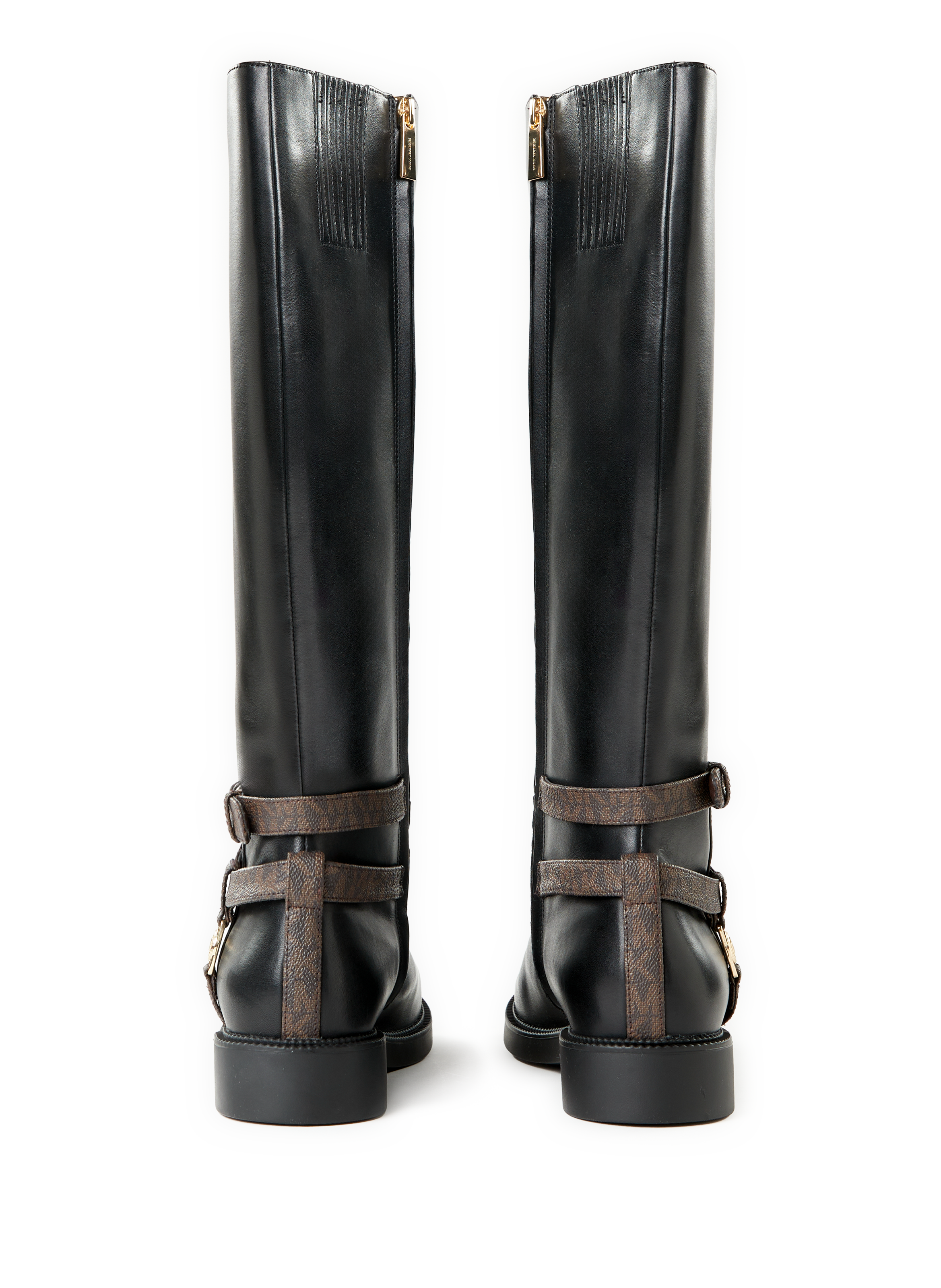 Abigail leather riding boot MICHAEL KORS Black