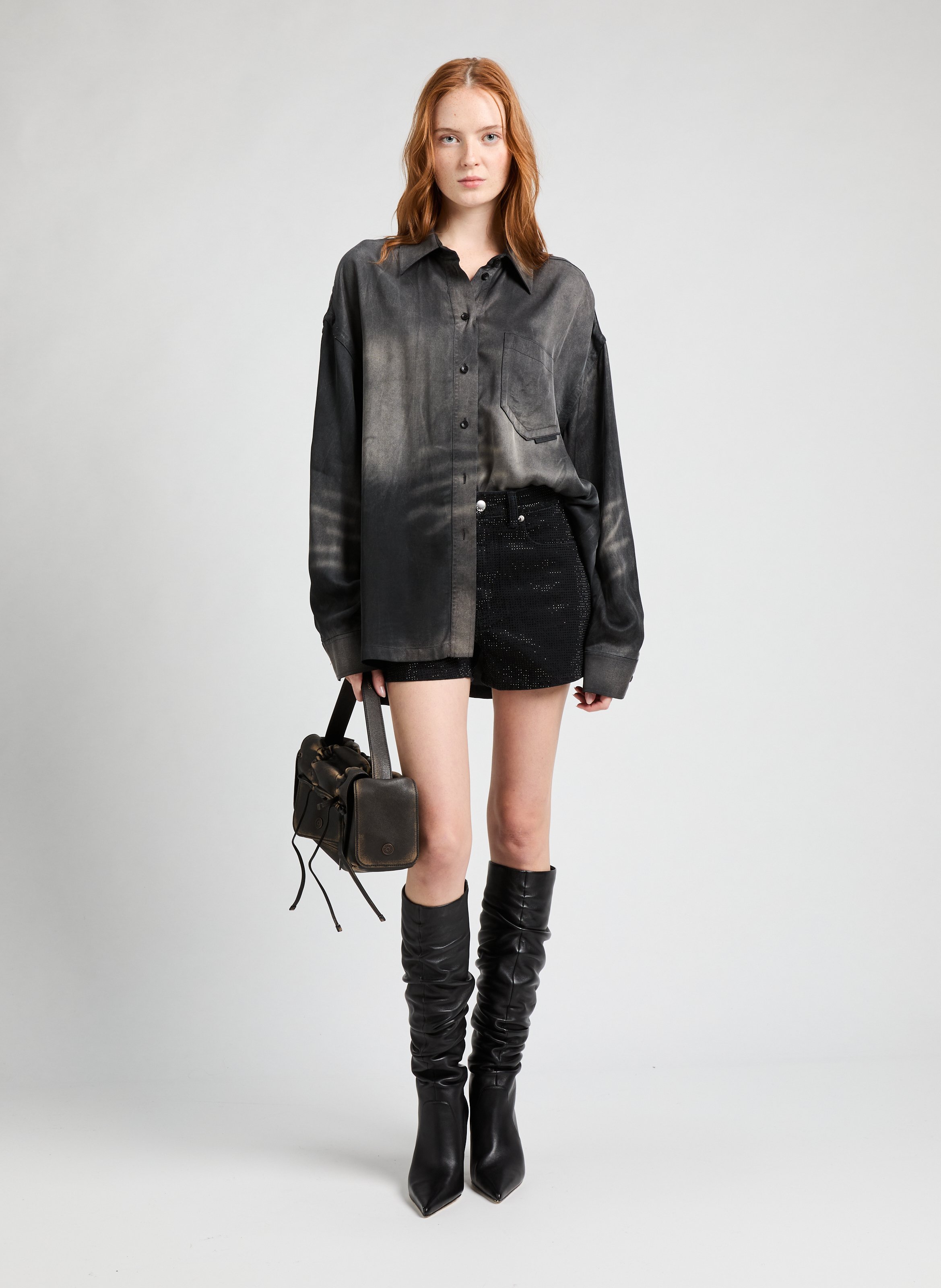 Hands Off umbrella ACNE STUDIOS Brown