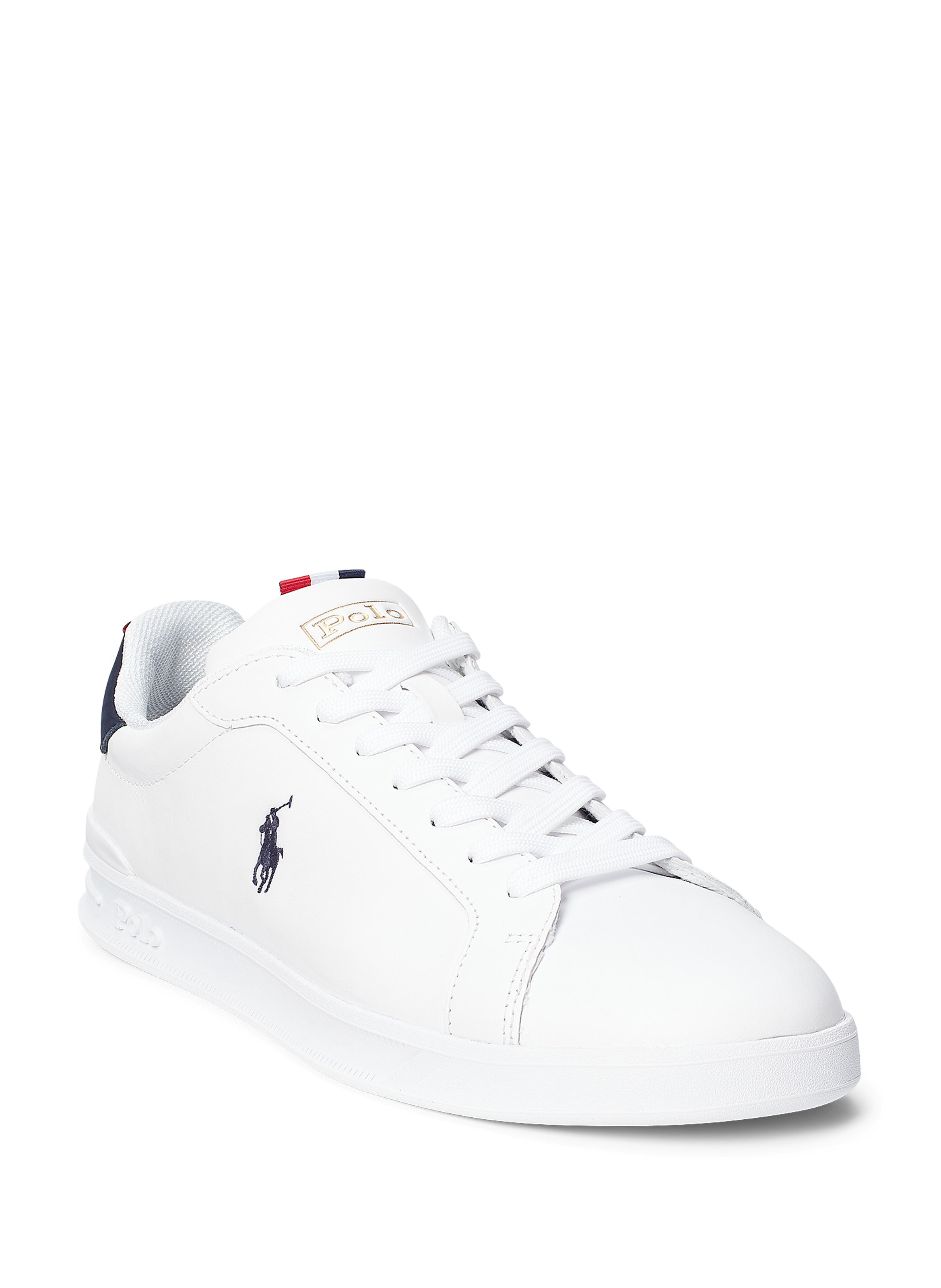 Leather sneakers POLO RALPH LAUREN Multicolour