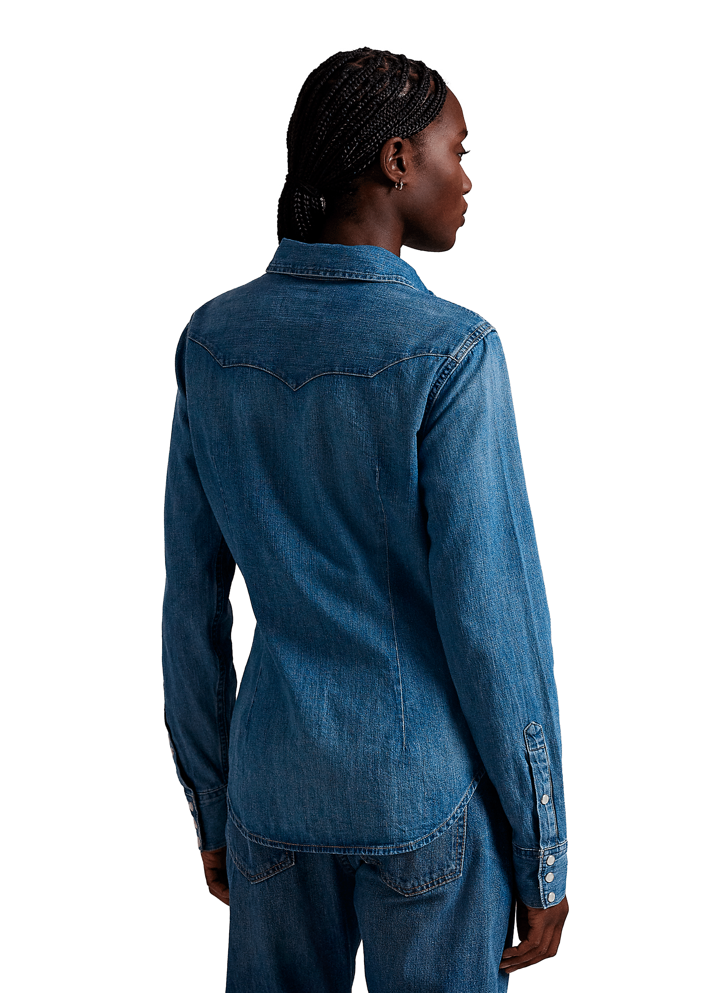 Bleached denim Shirt POLO RALPH LAUREN Multicolour