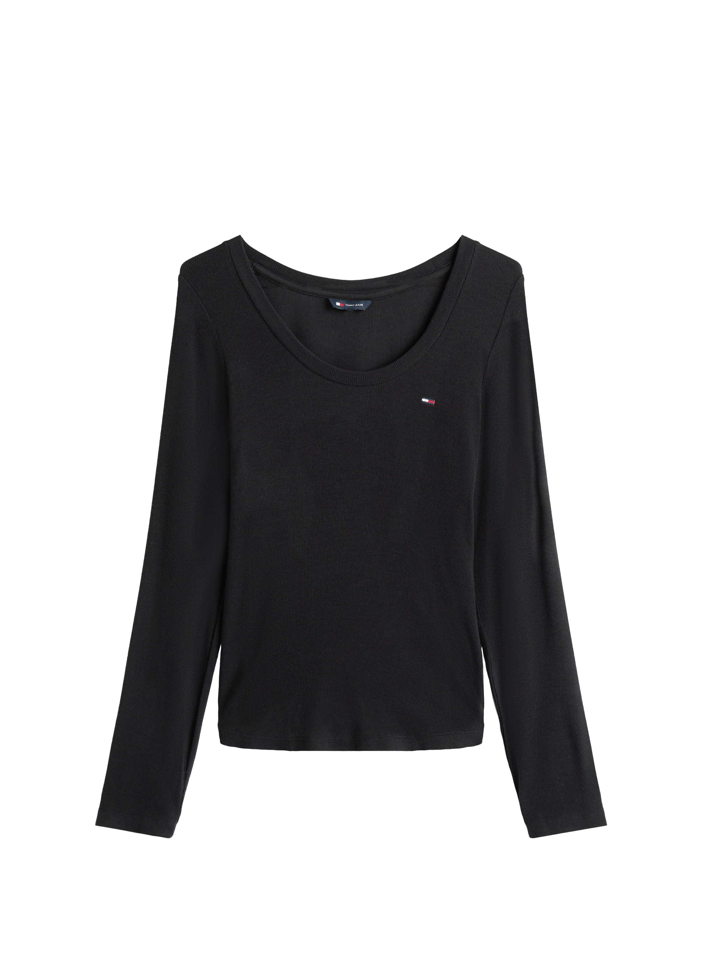 Pull côtelé TOMMY HILFIGER Noir