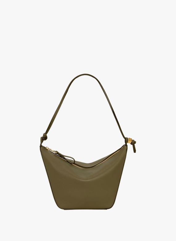 Sac Mini Hammock hobo en cuir | Kaki by LOEWE Sac Mini Hammock hobo en cuir Kaki