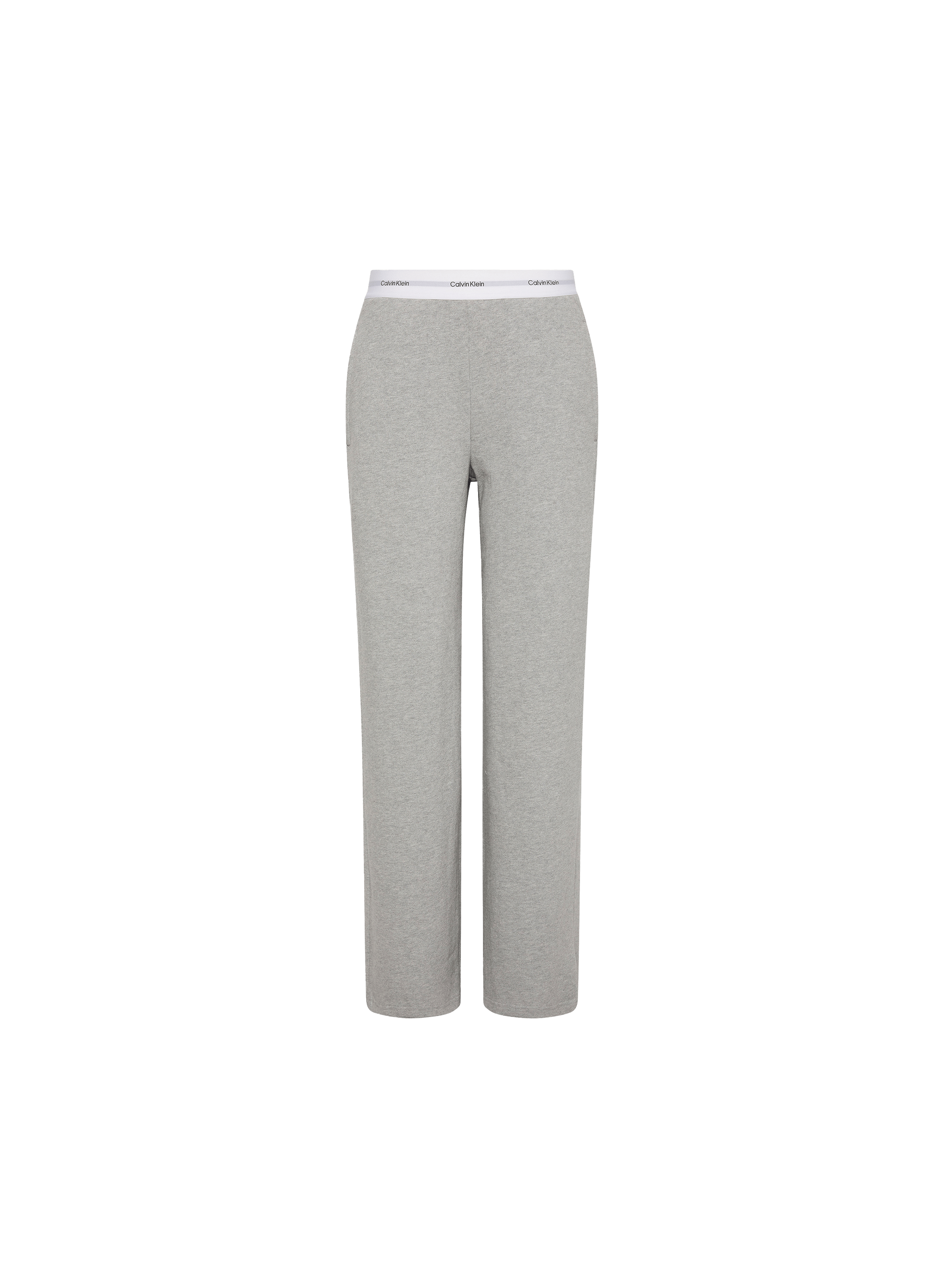 Pantalon de pyjama en coton CALVIN KLEIN Grey