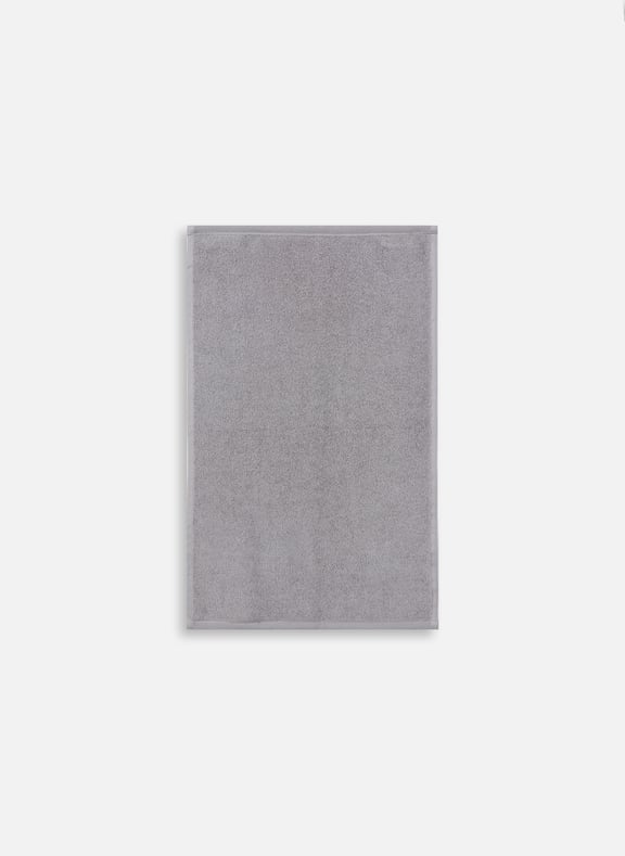 Organic cotton guest towel Silver by AU PRINTEMPS PARIS AU PRINTEMPS PARIS Organic cotton guest towel Silver