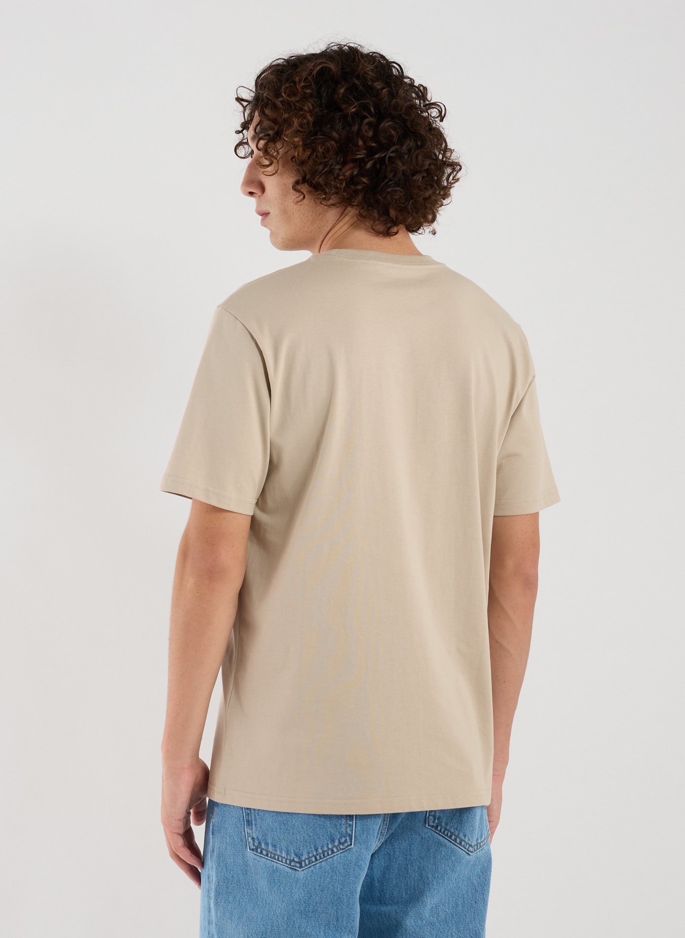 Classic Cotton T-Shirt CARHARTT WIP Beige