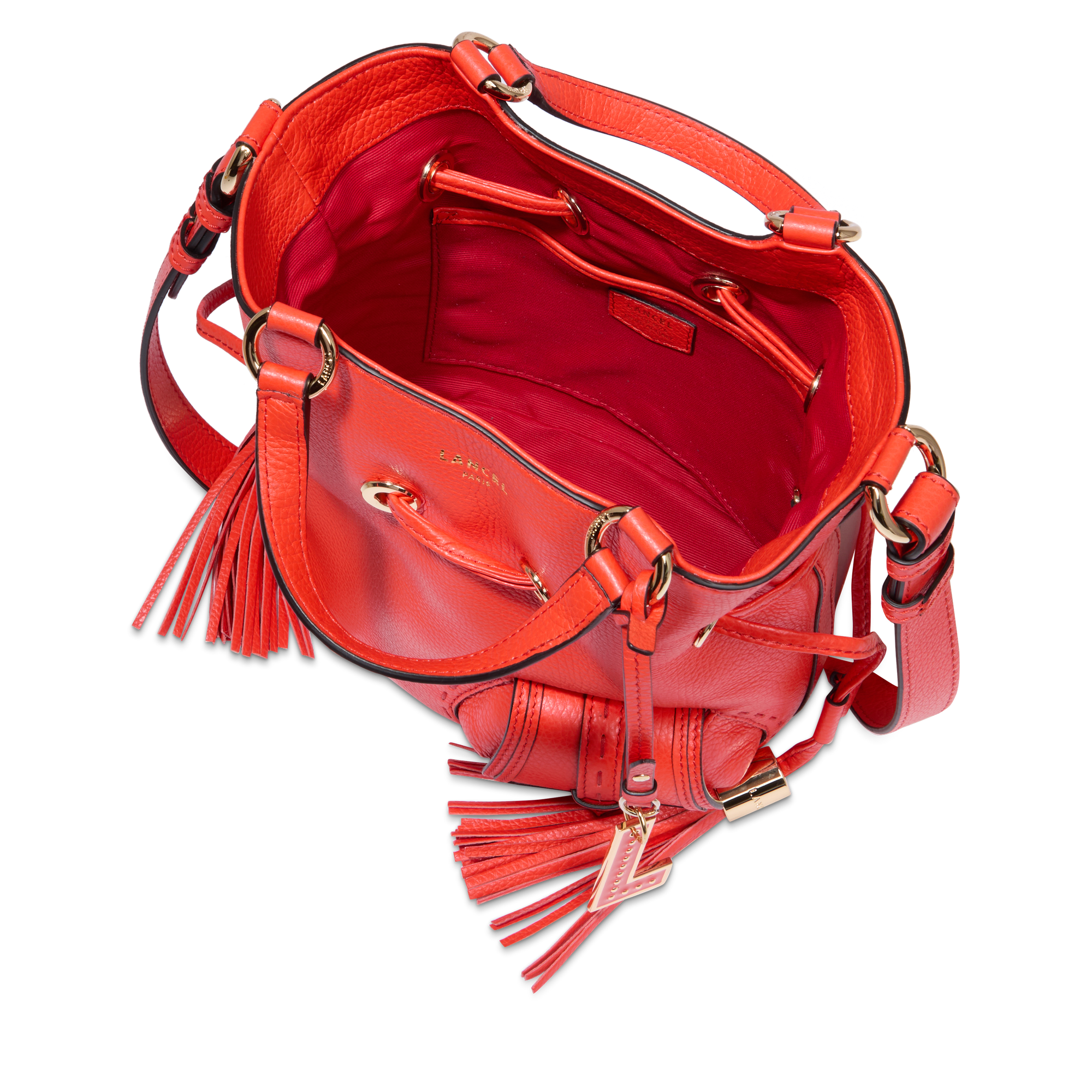 Sac seau s - premier flirt de lancel LANCEL Orange