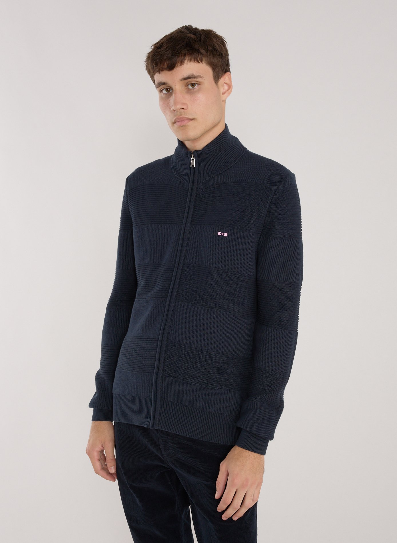 EDEN PARK Cotton cardigan Blue