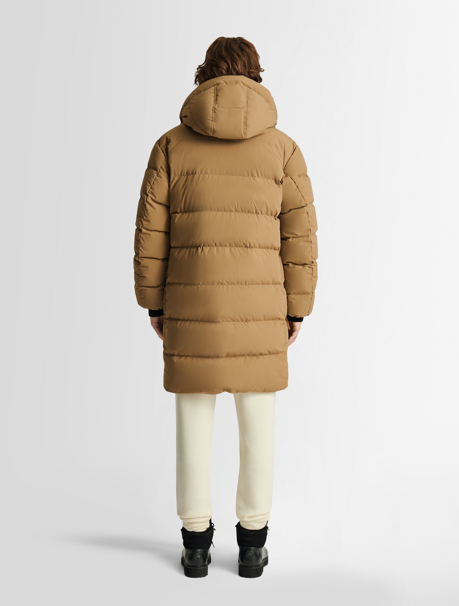 Doudoune atildo col montant coupe ample FUSALP Beige
