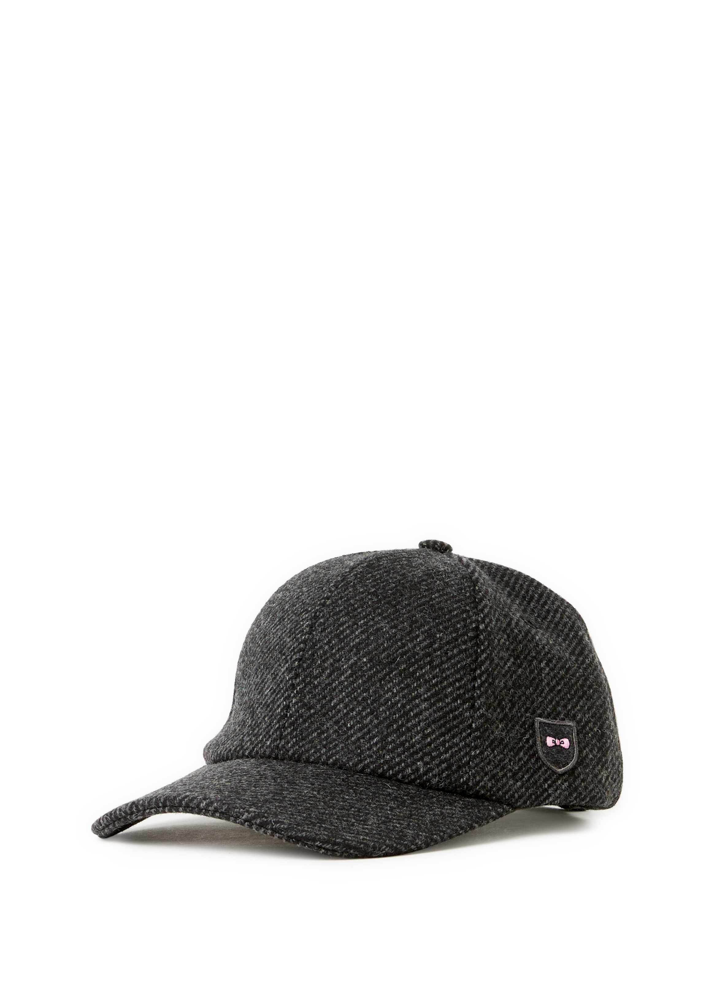 EDEN PARK Wool tweed cap Grey