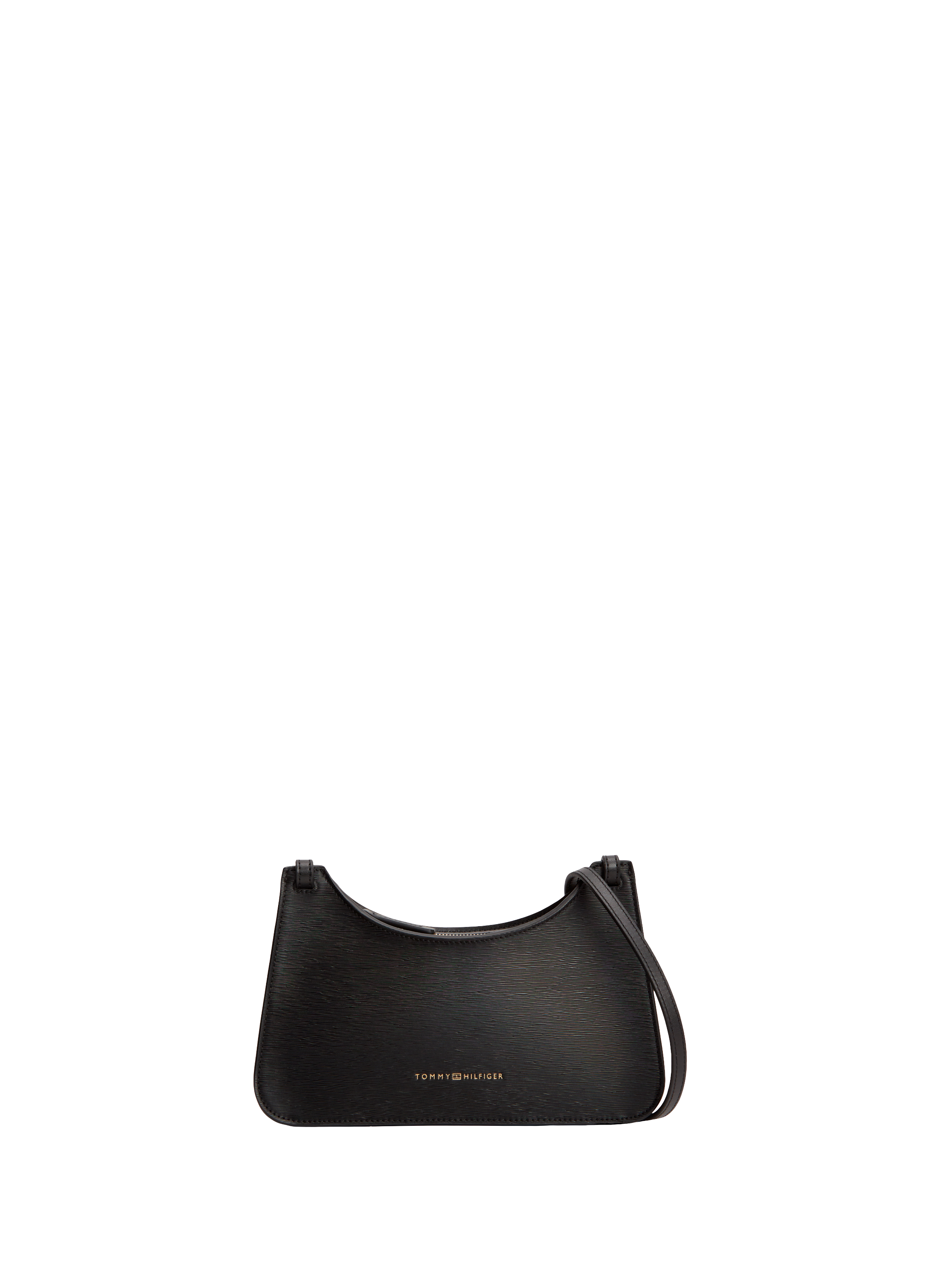 Sac à bandoulière à logo TOMMY HILFIGER Noir