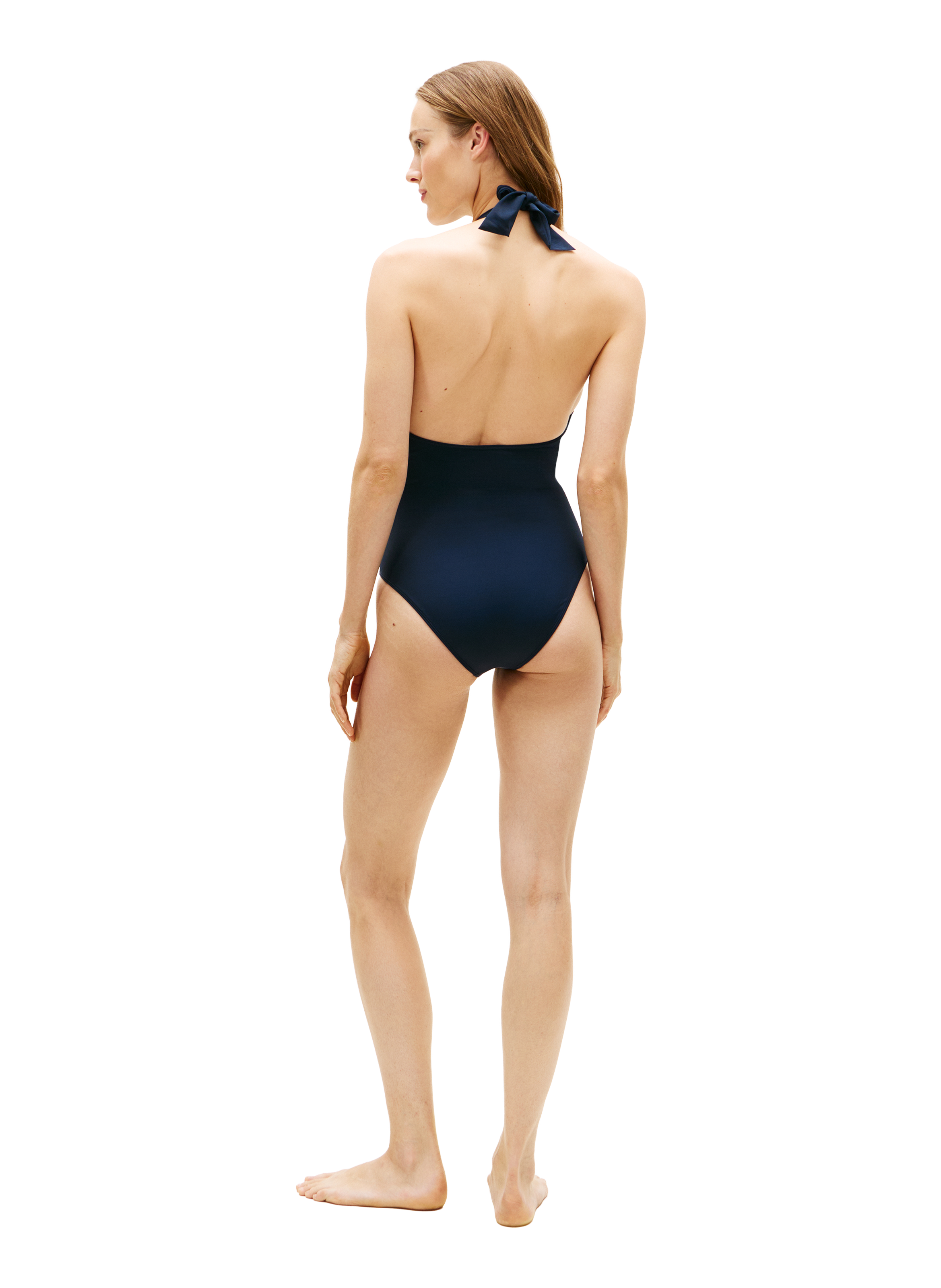 Enteriza a rayas TOMMY HILFIGER Azul