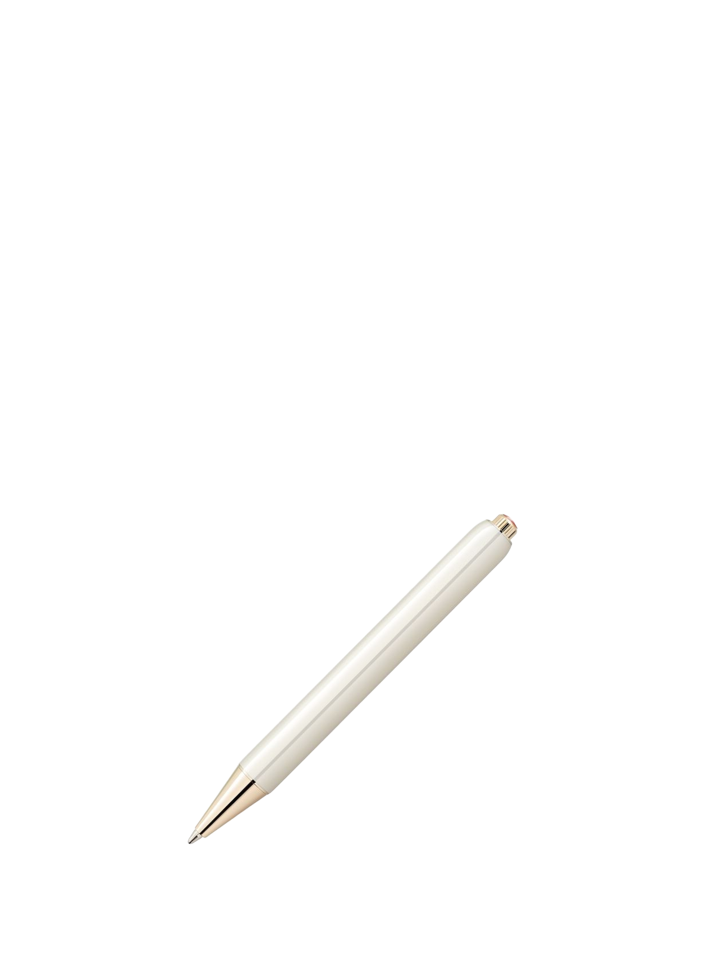 Precious lacquer ballpoint pen MONTBLANC White