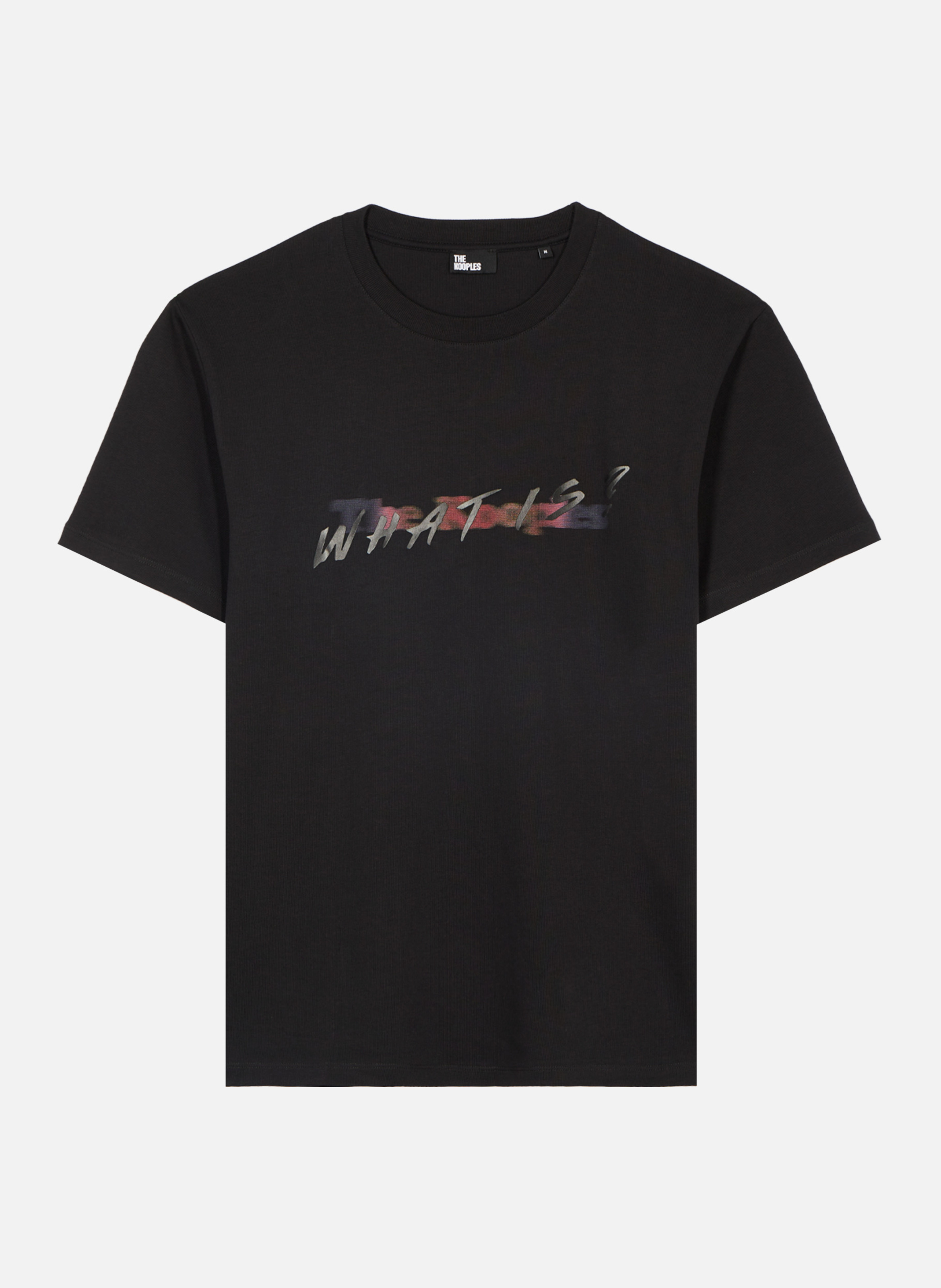 T-shirt avec logo multicolore THE KOOPLES Noir