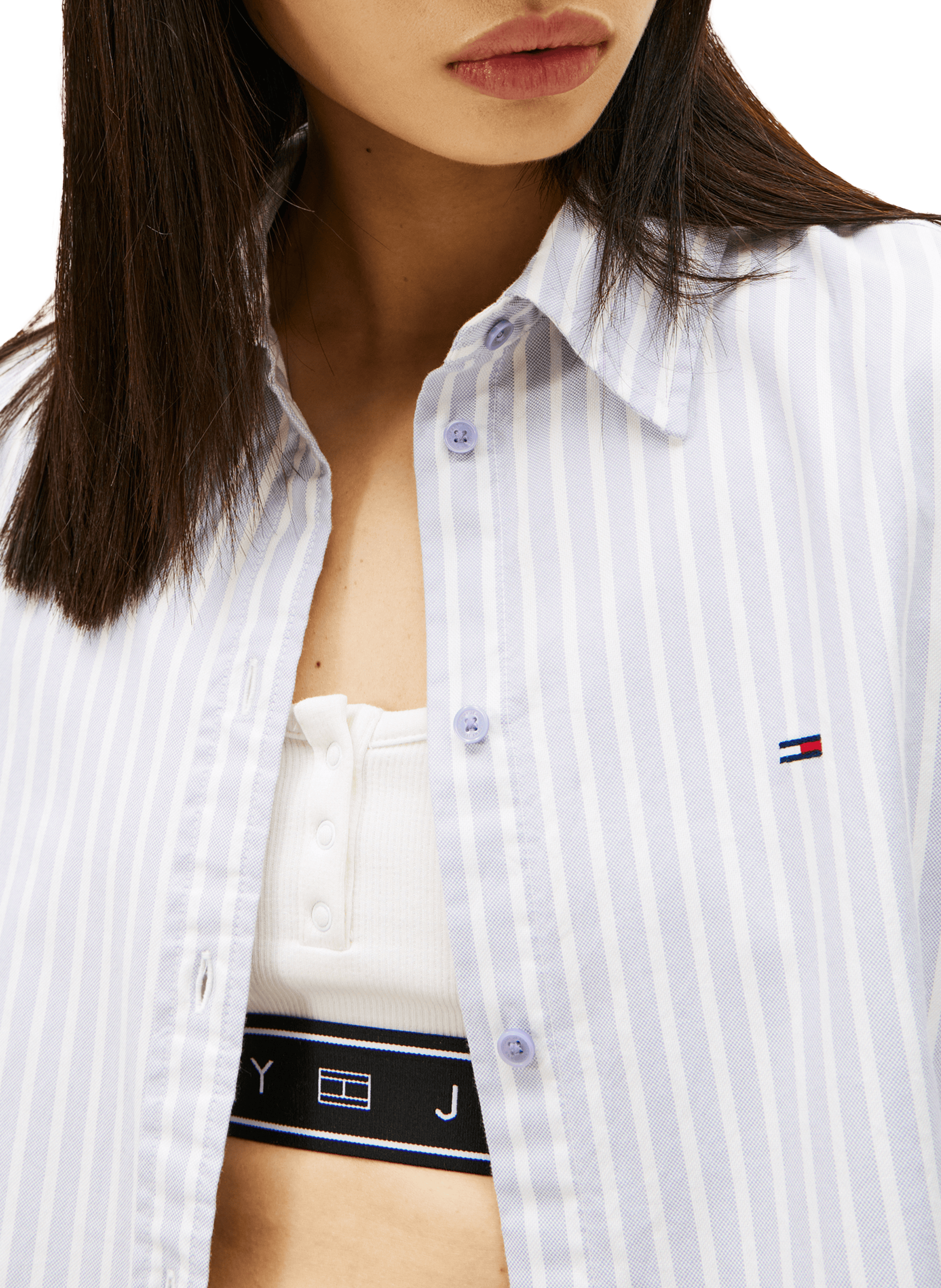 Chemise en coton TOMMY HILFIGER Multicolore