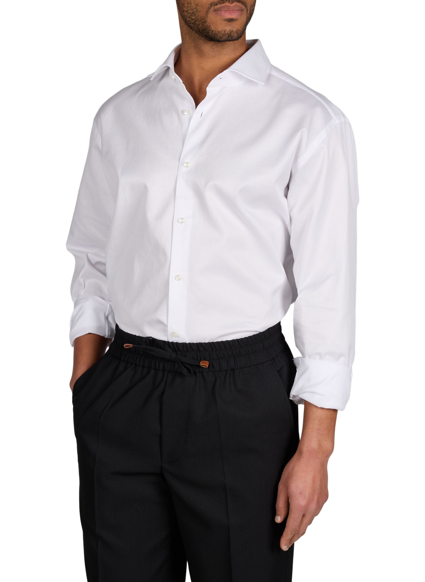 Cotton Joe shirt BOSS White