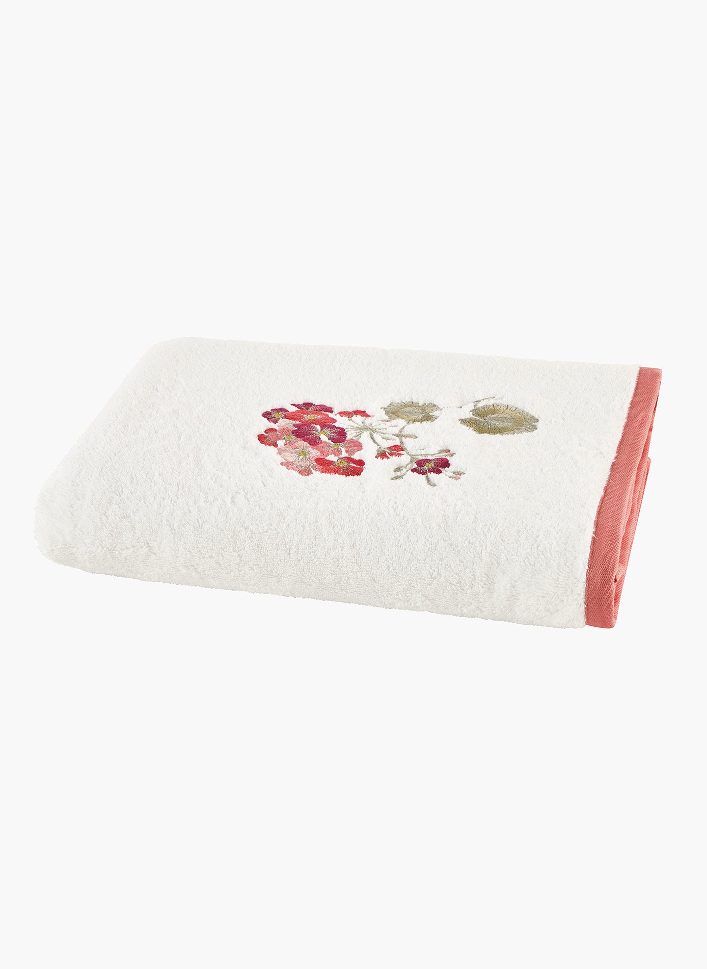 Drap de bain flanerie ANNE DE SOLENE Blanc