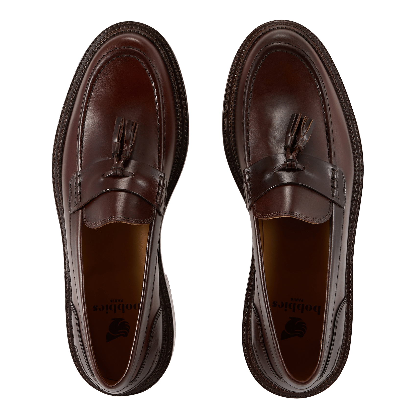 Mocassins en cuir vadim BOBBIES Marron