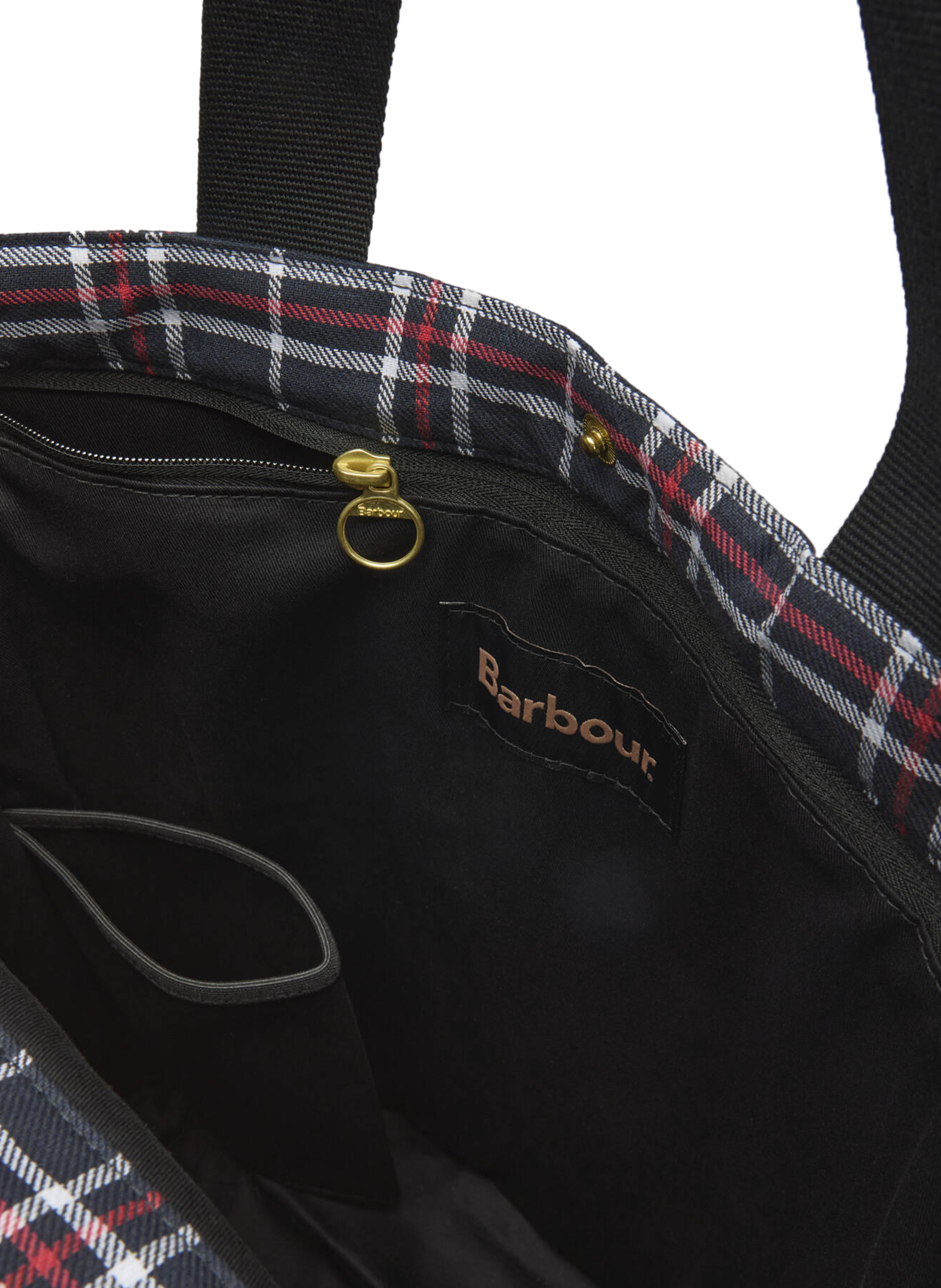 Tote bag Patchwork en coton BARBOUR Bleu