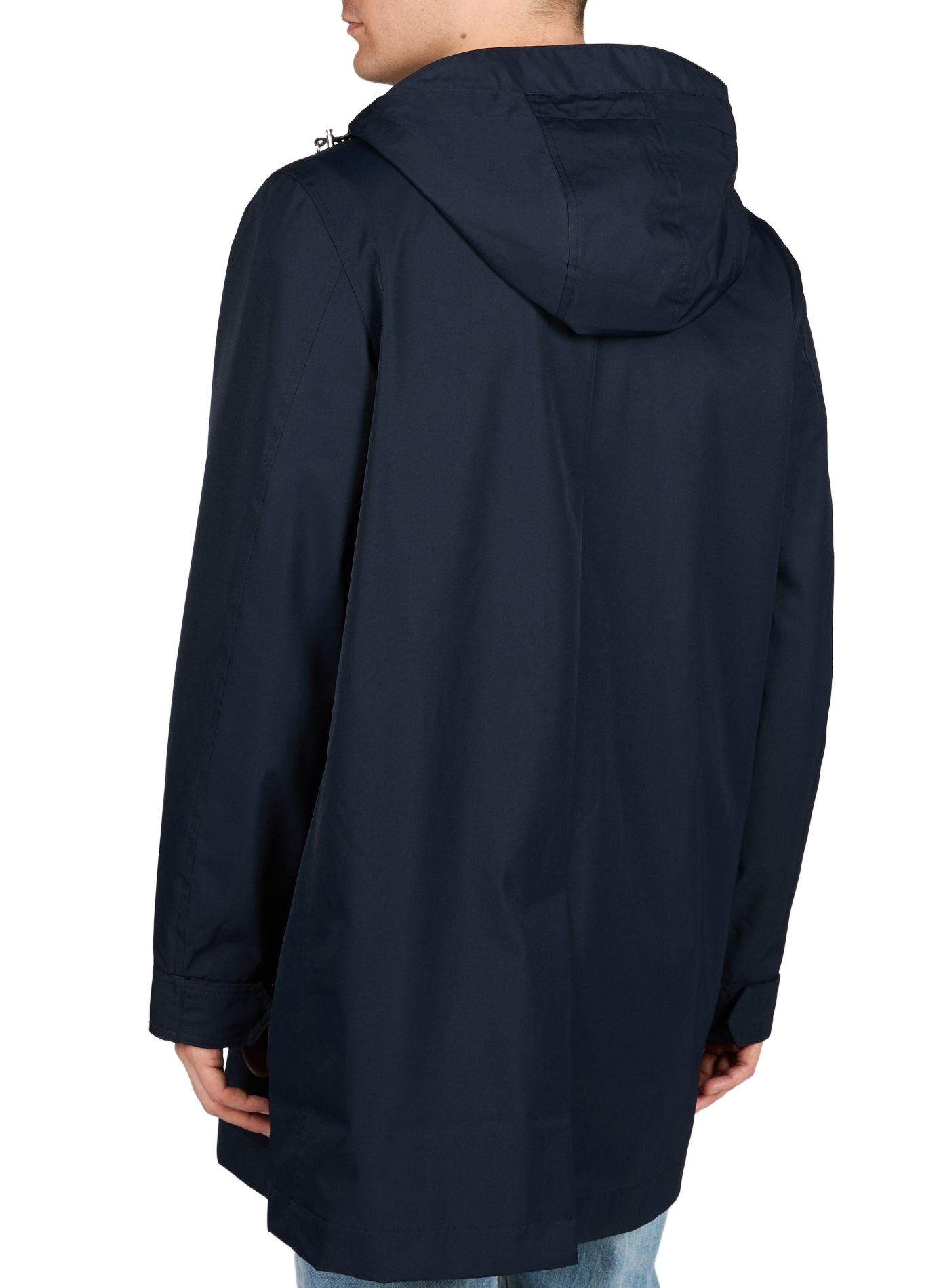 Blouson mi-long à capuche EDEN PARK Bleu