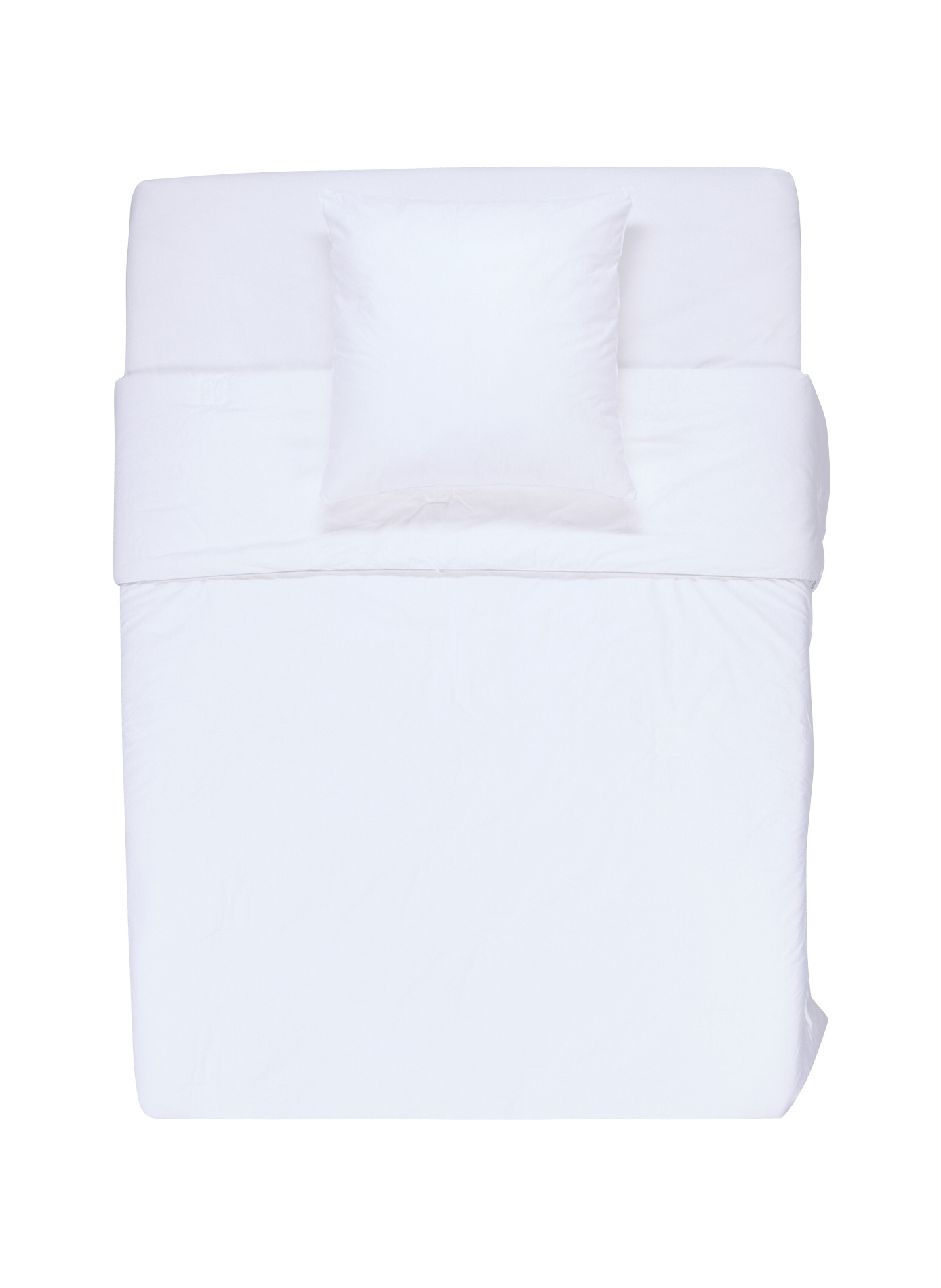 Natural 4 seasons duvet in cotton satin and silk AU PRINTEMPS PARIS White
