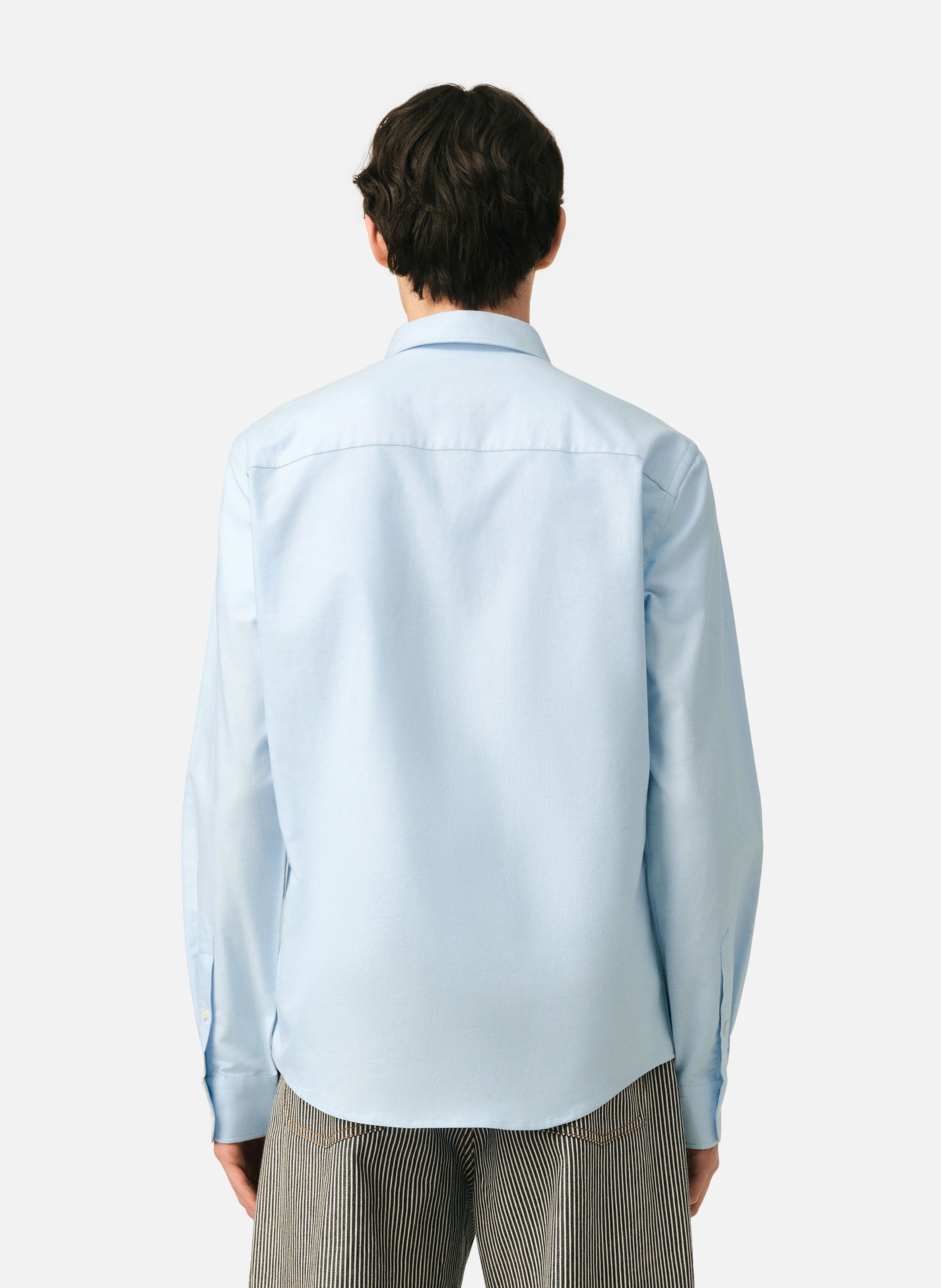 Chemise unisexe en coton ami de coeur AMI PARIS Bleu