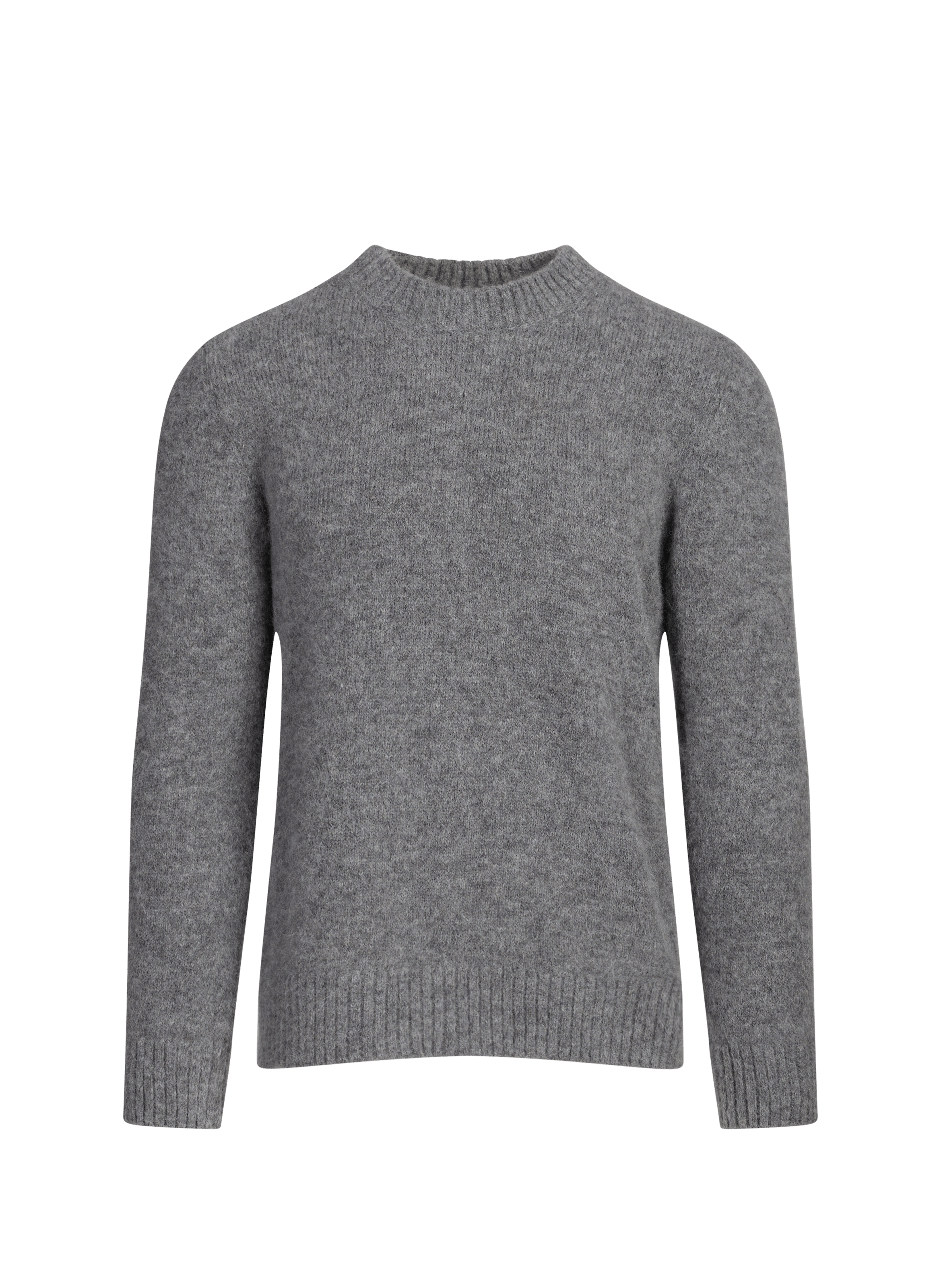 Suéter Galpa cuello redondo de mezcla de alpaca SAISON 1865 Gris